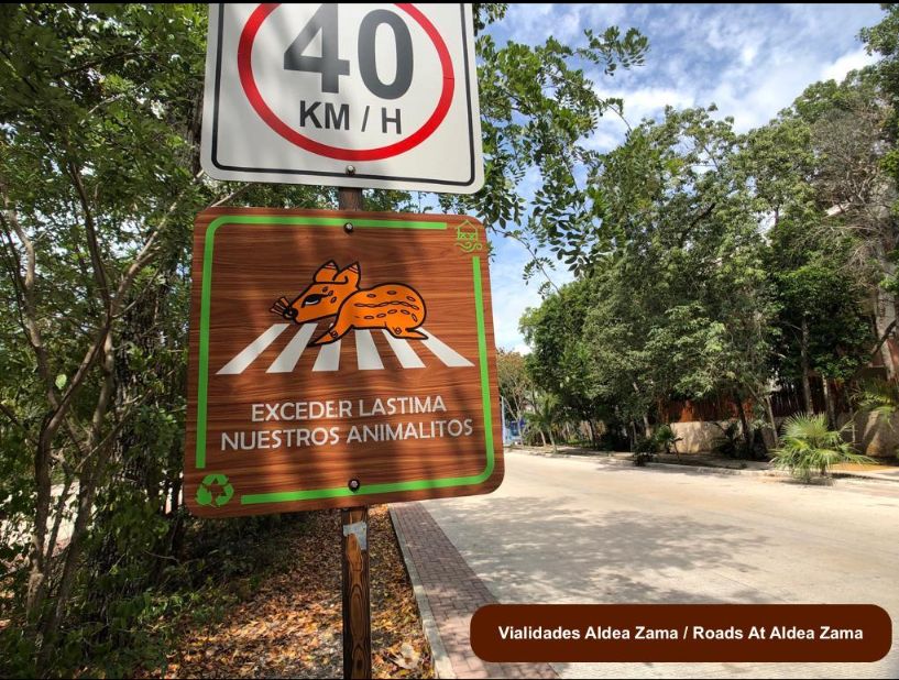 Terreno multifamiliar de 91,490 m2 a minutos del mar, en venta Aldea Zama Tulum.