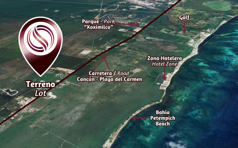 Terreno para desarrollo industrial o habitacional, en venta Puerto Morelos.