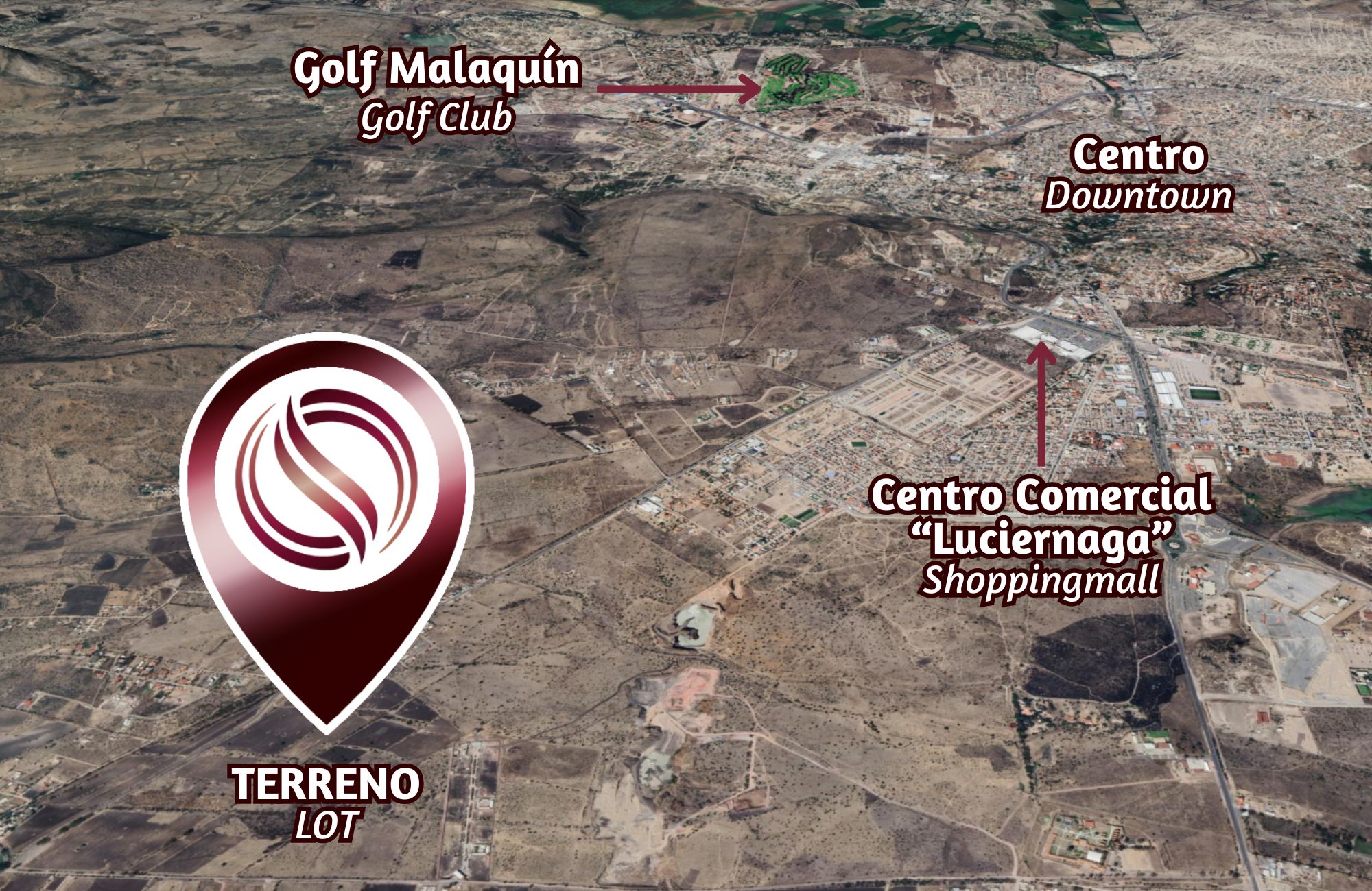 Terreno en complejo residencial con casa club, en venta San Miguel de Allende.