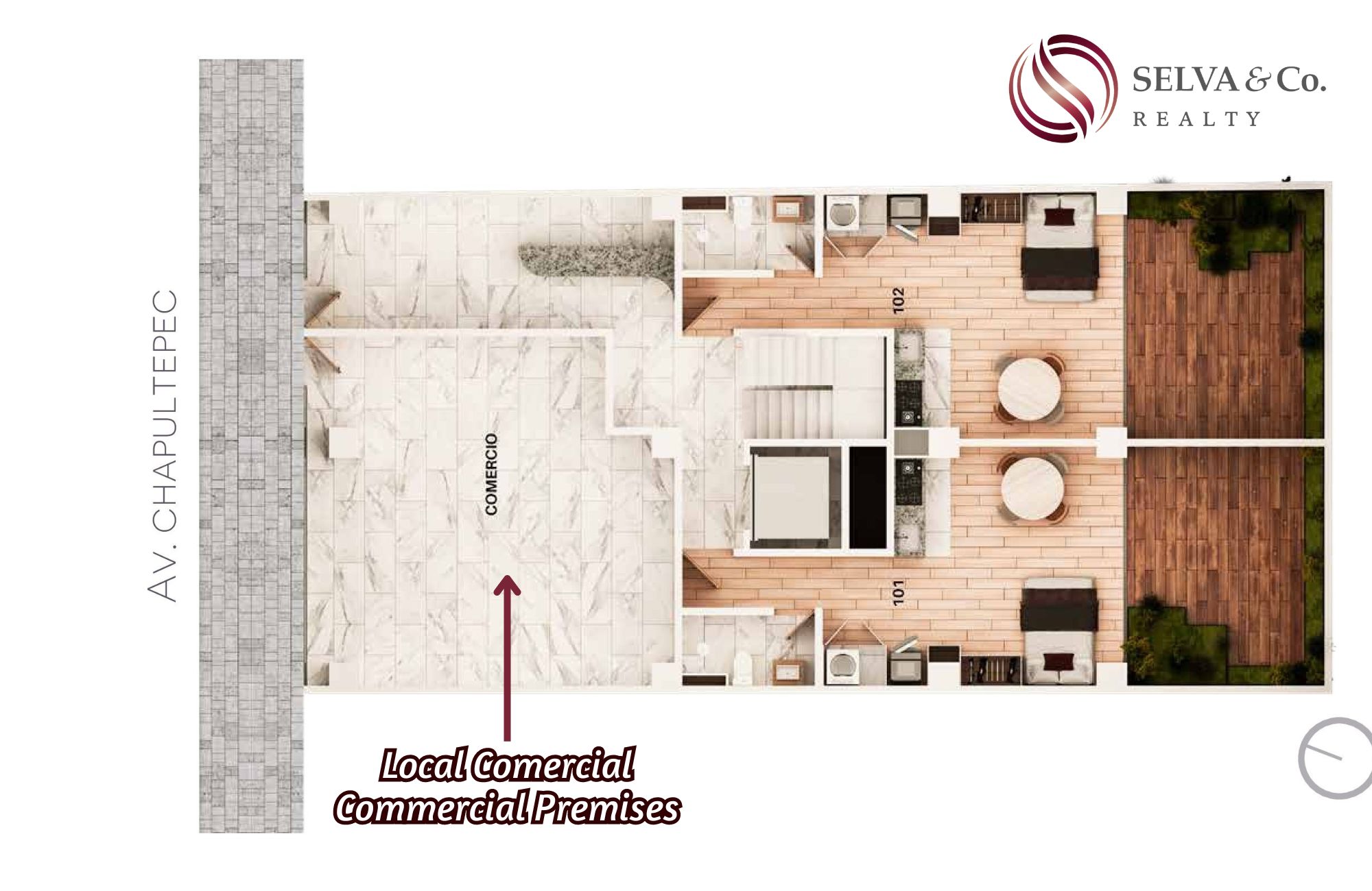 Local comercial planta baja, pre-contrucci&oacute;n, venta, Roma Norte, Ciudad de M&eacute;xico.