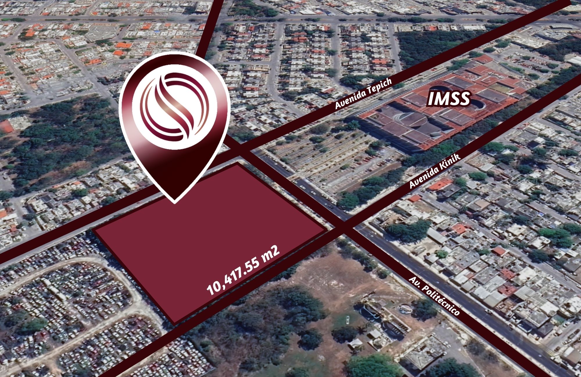 Terreno de uso mixto sobre av. polit&eacute;cnico, en venta Canc&uacute;n.