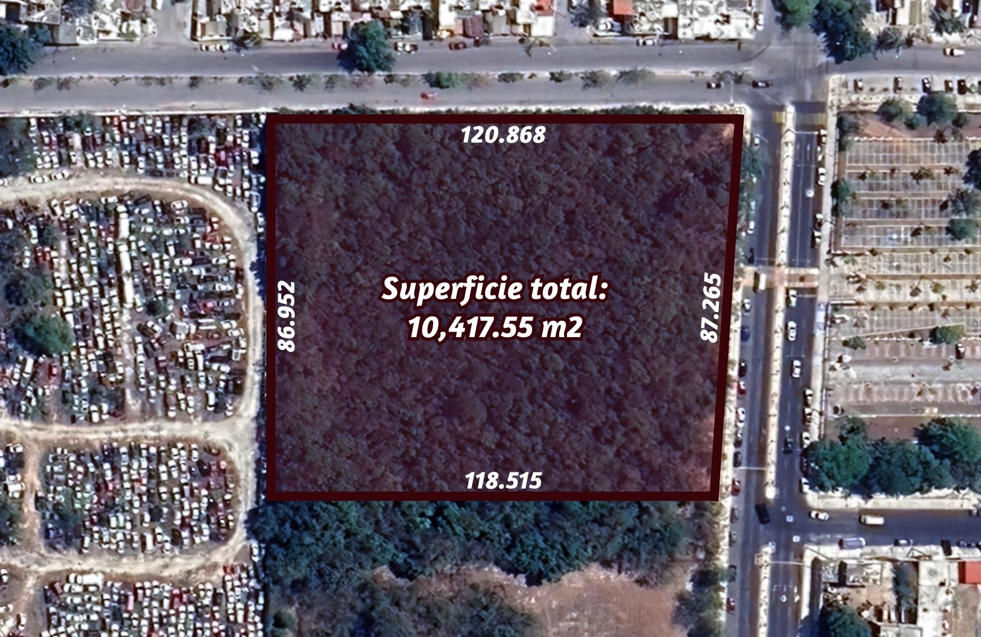 Terreno de uso mixto sobre av. polit&eacute;cnico, en venta Canc&uacute;n.