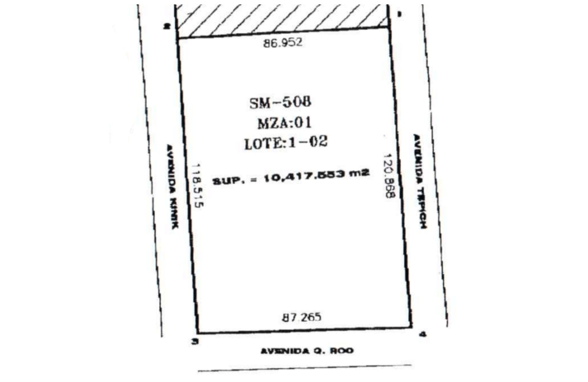 Terreno de uso mixto sobre av. polit&eacute;cnico, en venta Canc&uacute;n.