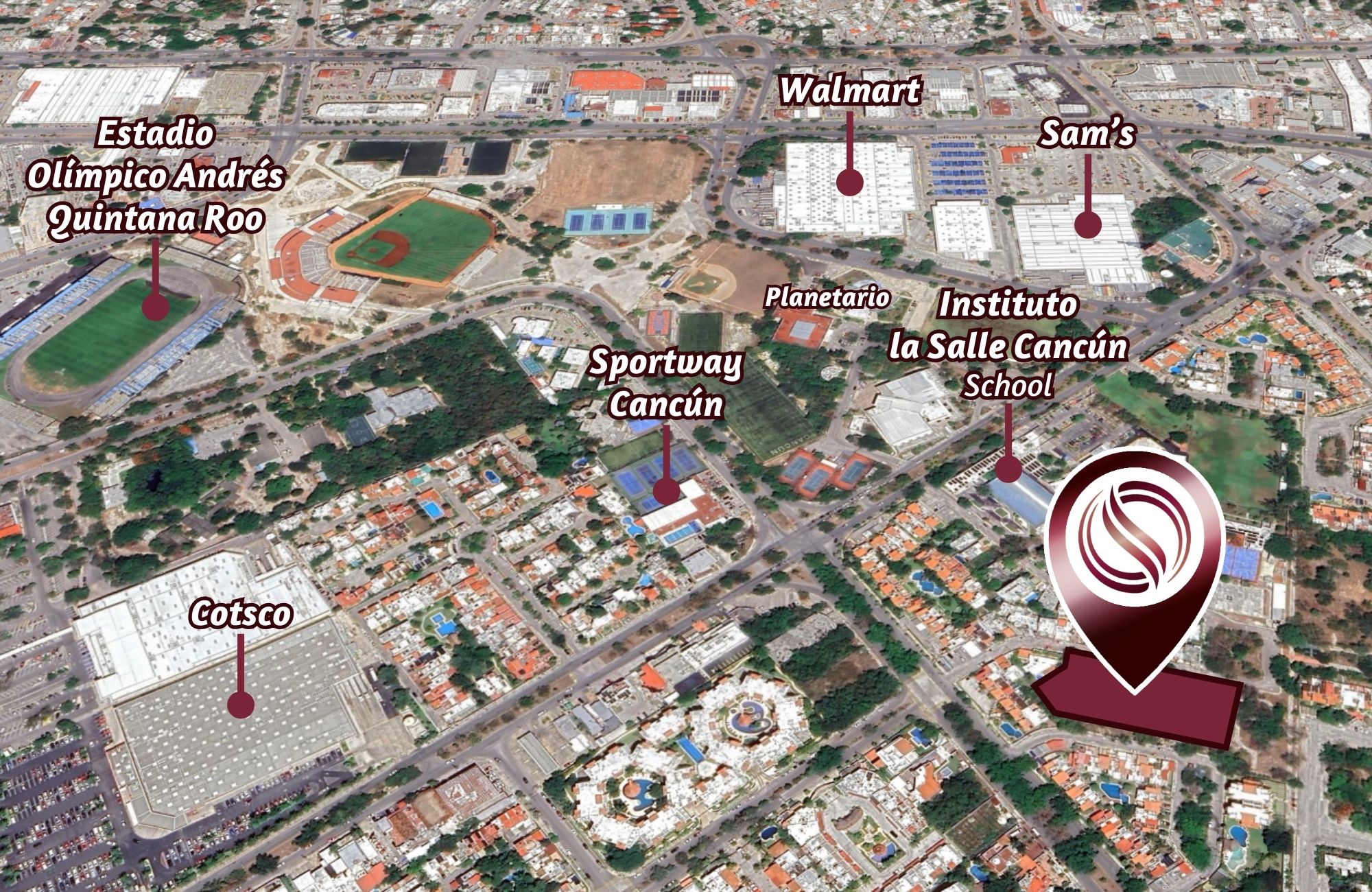 Lote multifamiliar a pasos de escuelas y supermercados, en venta Canc&uacute;n.