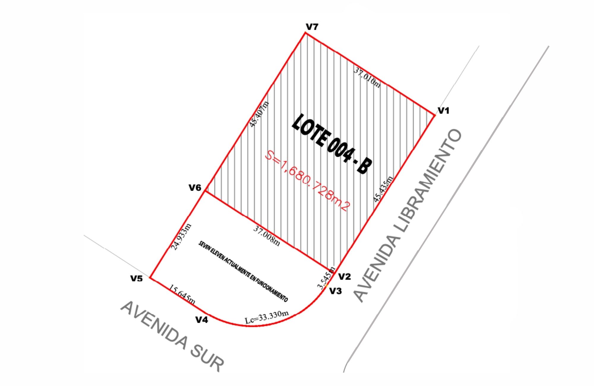 Terreno de uso mixto, en venta Paseo del Sisal, Playa del Carmen.