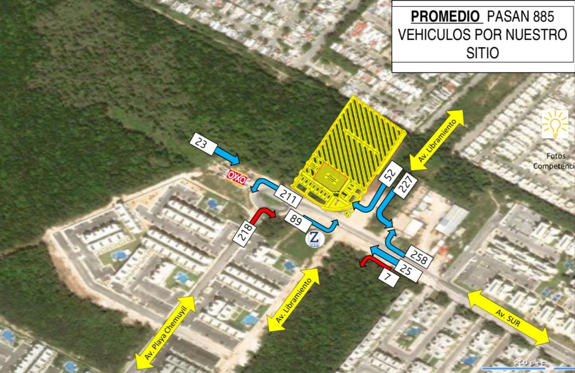 Terreno de uso mixto, en venta Paseo del Sisal, Playa del Carmen.