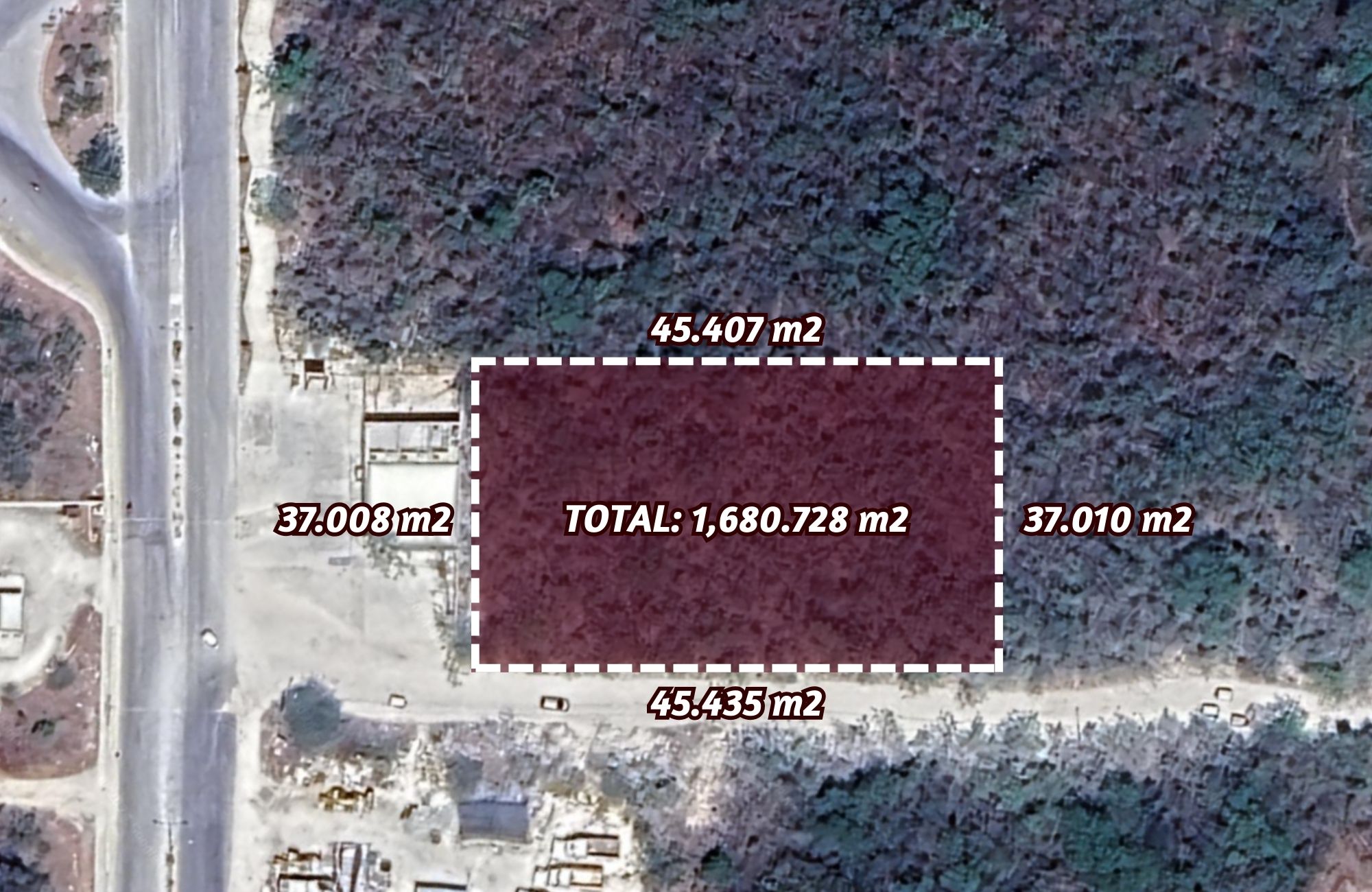 Terreno de uso mixto, en venta Paseo del Sisal, Playa del Carmen.