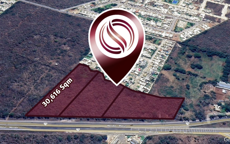 Venta de 3 Hect&aacute;reas, uso mixto, con excelente ubicaci&oacute;n en Conkal, M&eacute;rida.