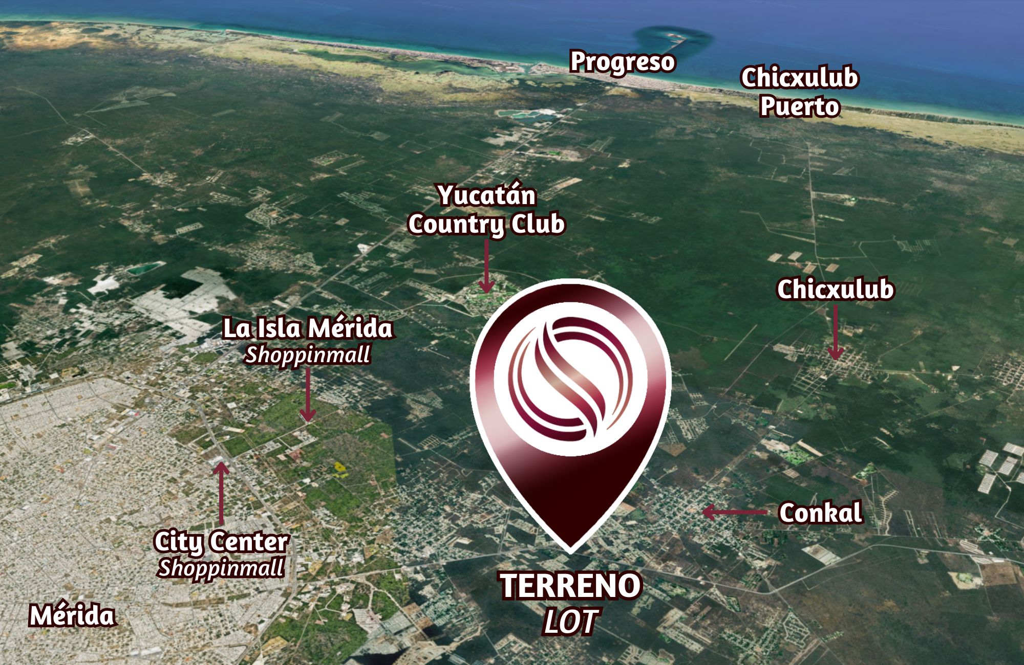 29 hect&aacute;reas en venta, en zona de crecimiento en Conkal, M&eacute;rida.