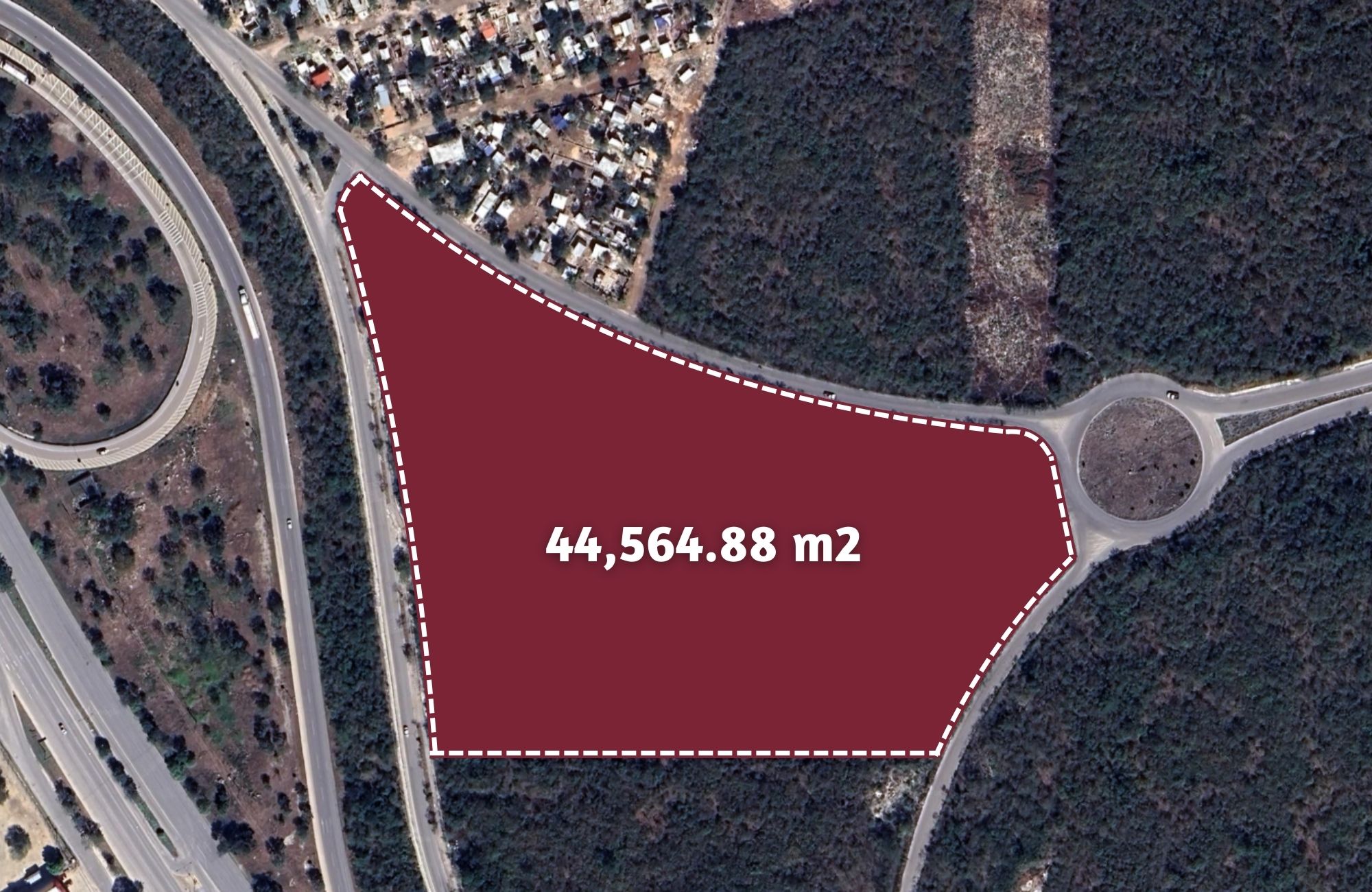 Terreno de 44,565 m2 en venta para uso comercial, al sur de M&eacute;rida.