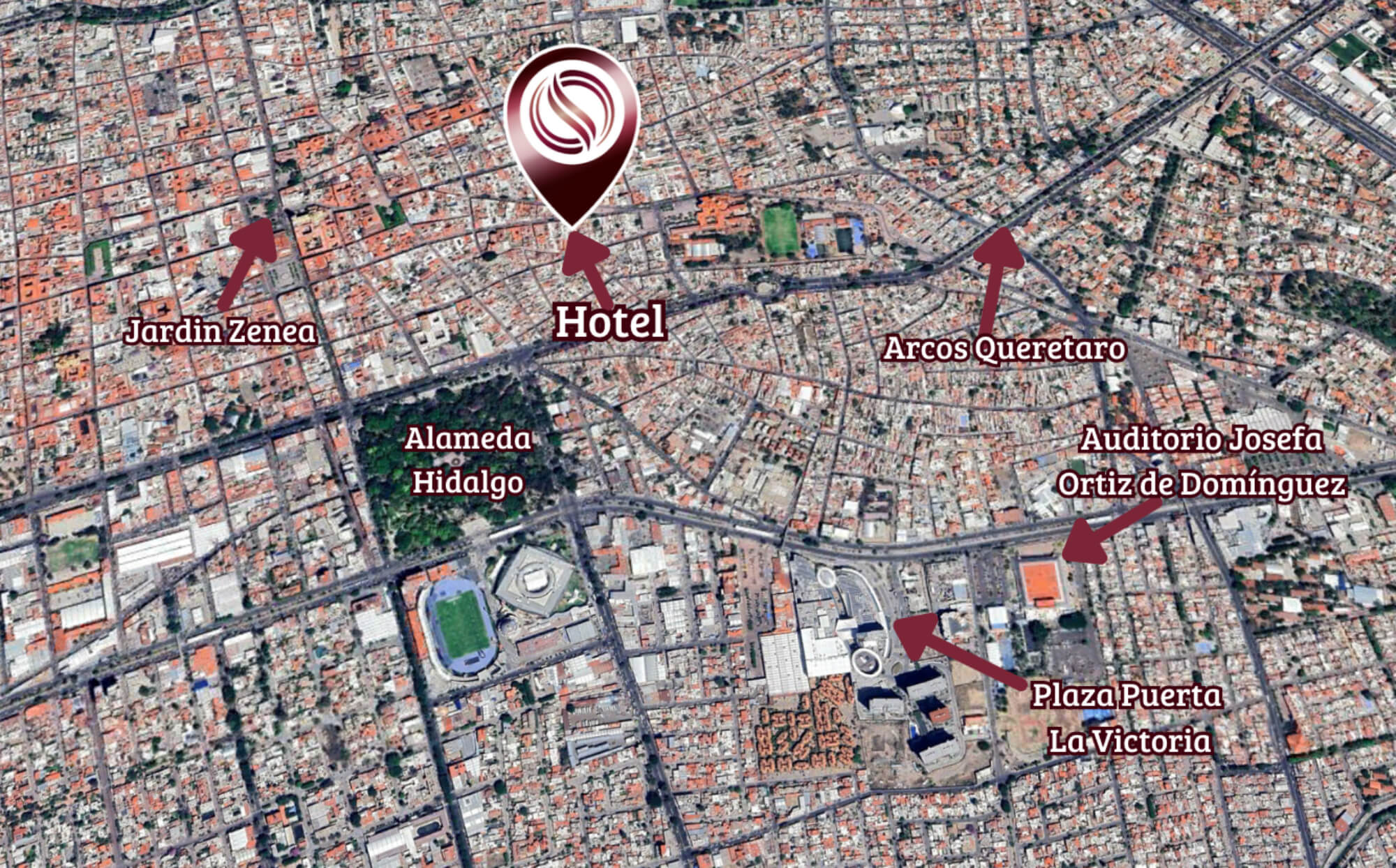 Exclusivo Hotel Boutique con terraza, en venta en el Coraz&oacute;n de Quer&eacute;taro