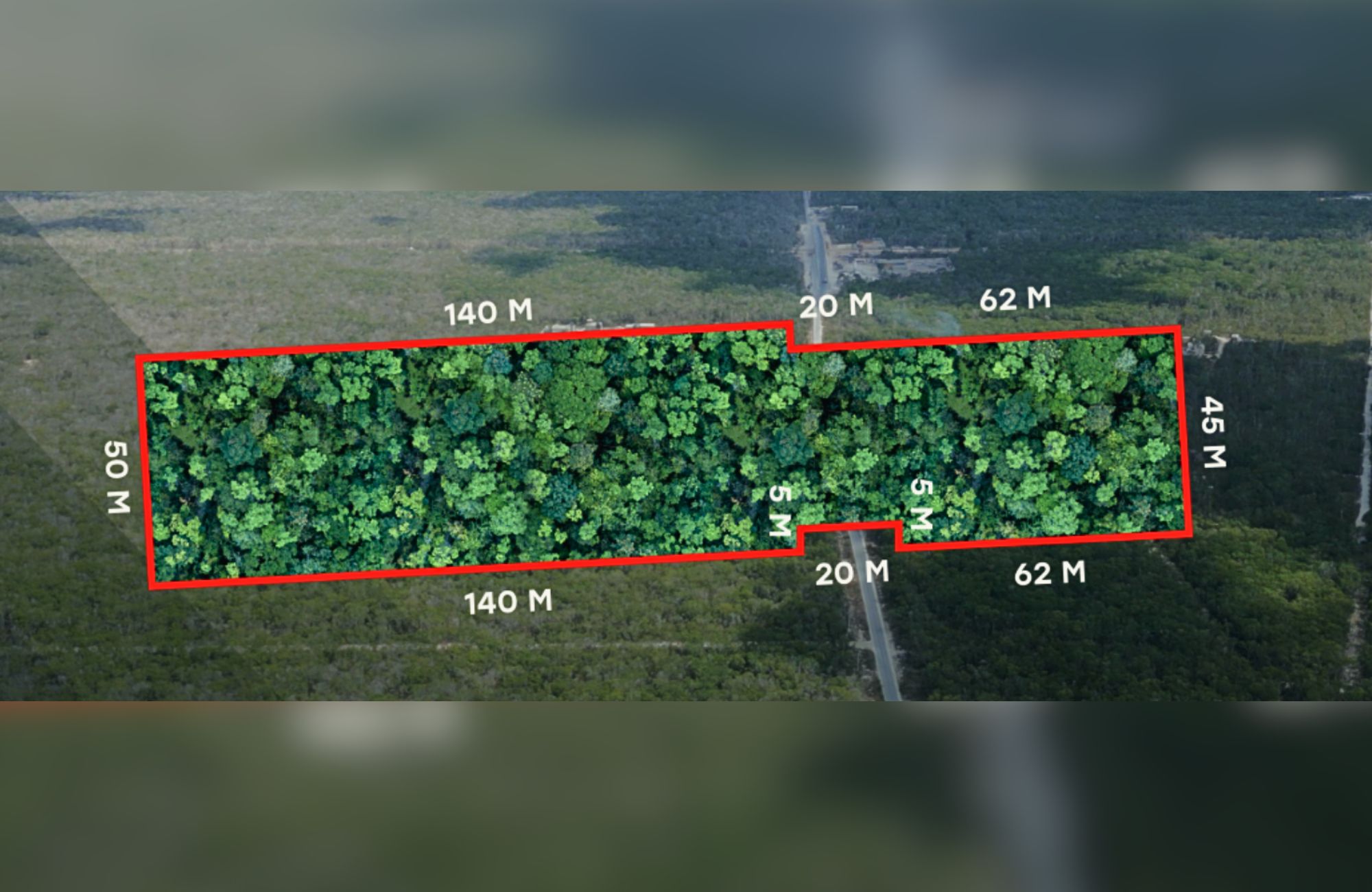 Multifamily land of 10,613 m&sup2;, for sale, Region 10, Tulum.