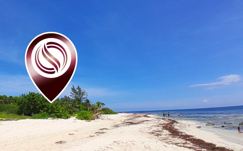 Terreno frente a la playa, uso hotelero, en venta, Punta esmeralda, Playa del Carmen.