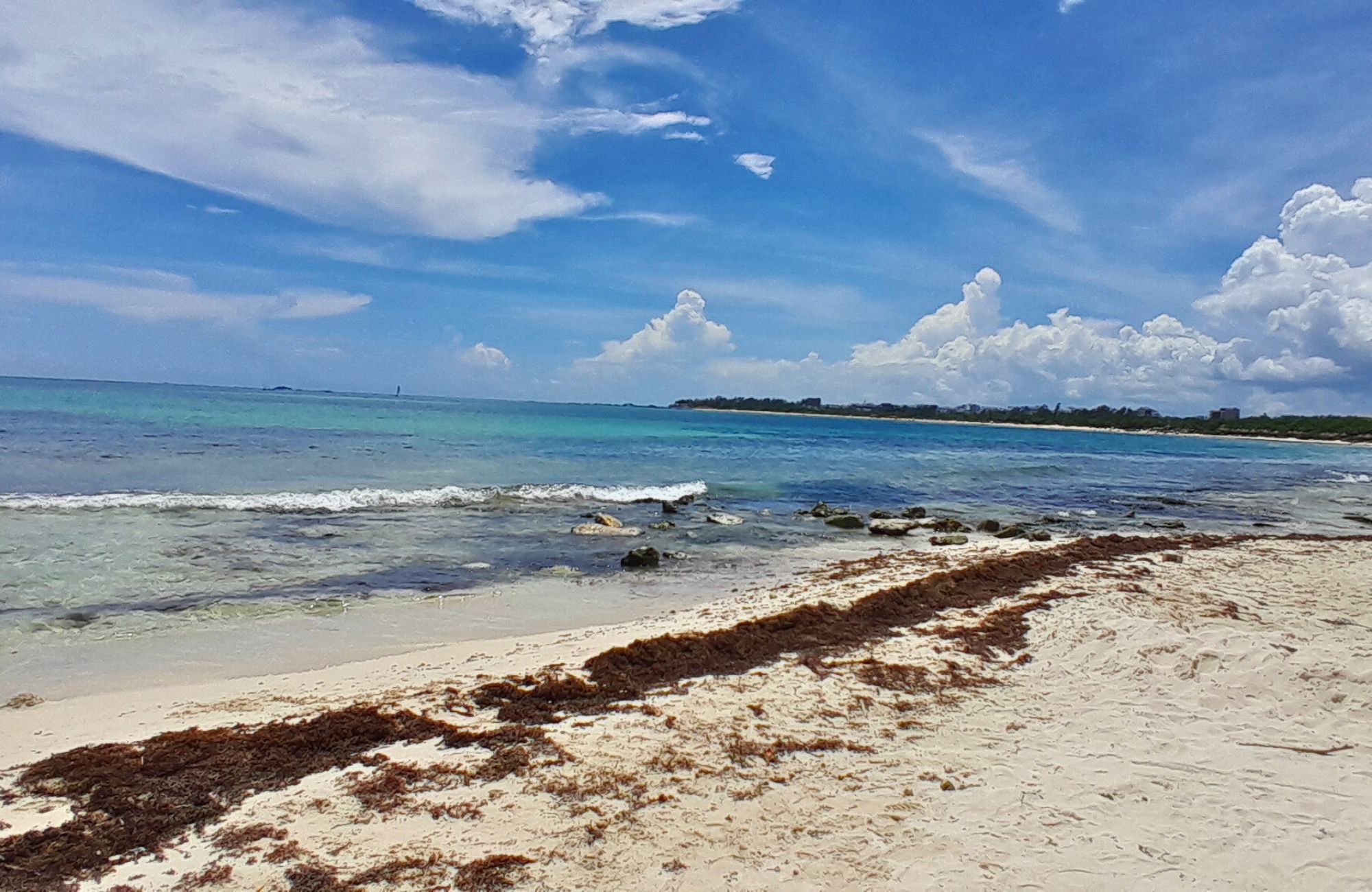 Terreno frente a la playa, uso hotelero, en venta, Punta esmeralda, Playa del Carmen.