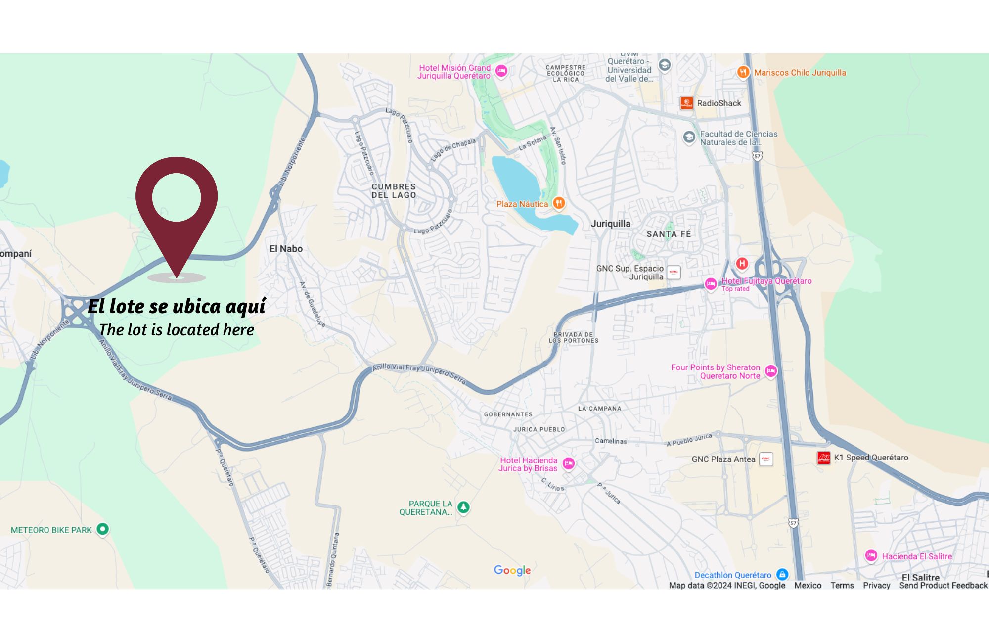 Macrolote uso mixto de 1,230 m2 en venta, en la entrada de Juriquilla.