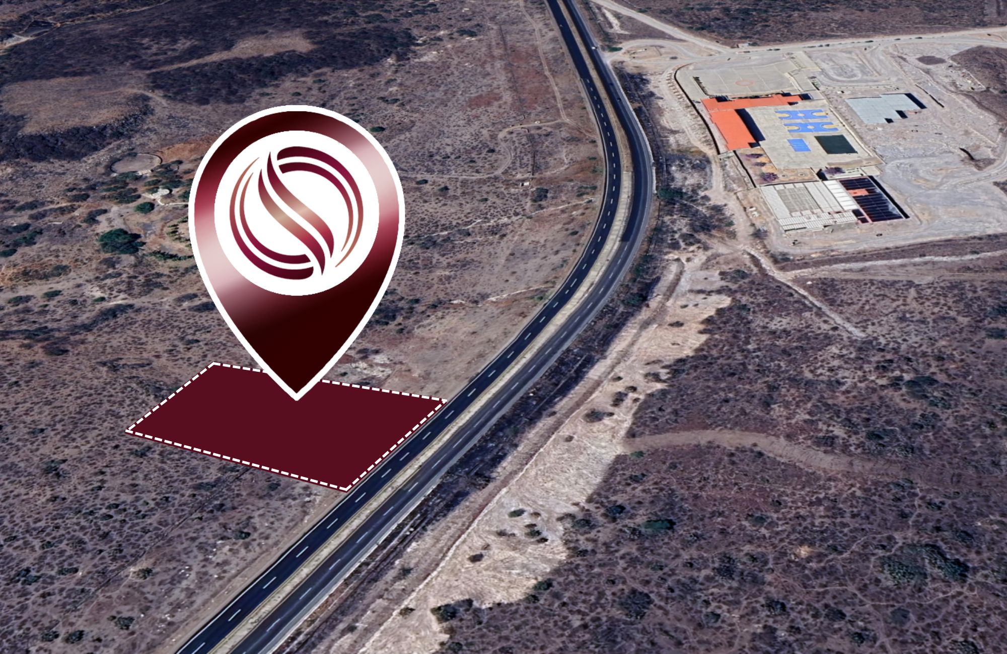 Lote para uso comercial de 3,460 m2 , en venta, Juriquilla, Quer&eacute;taro.