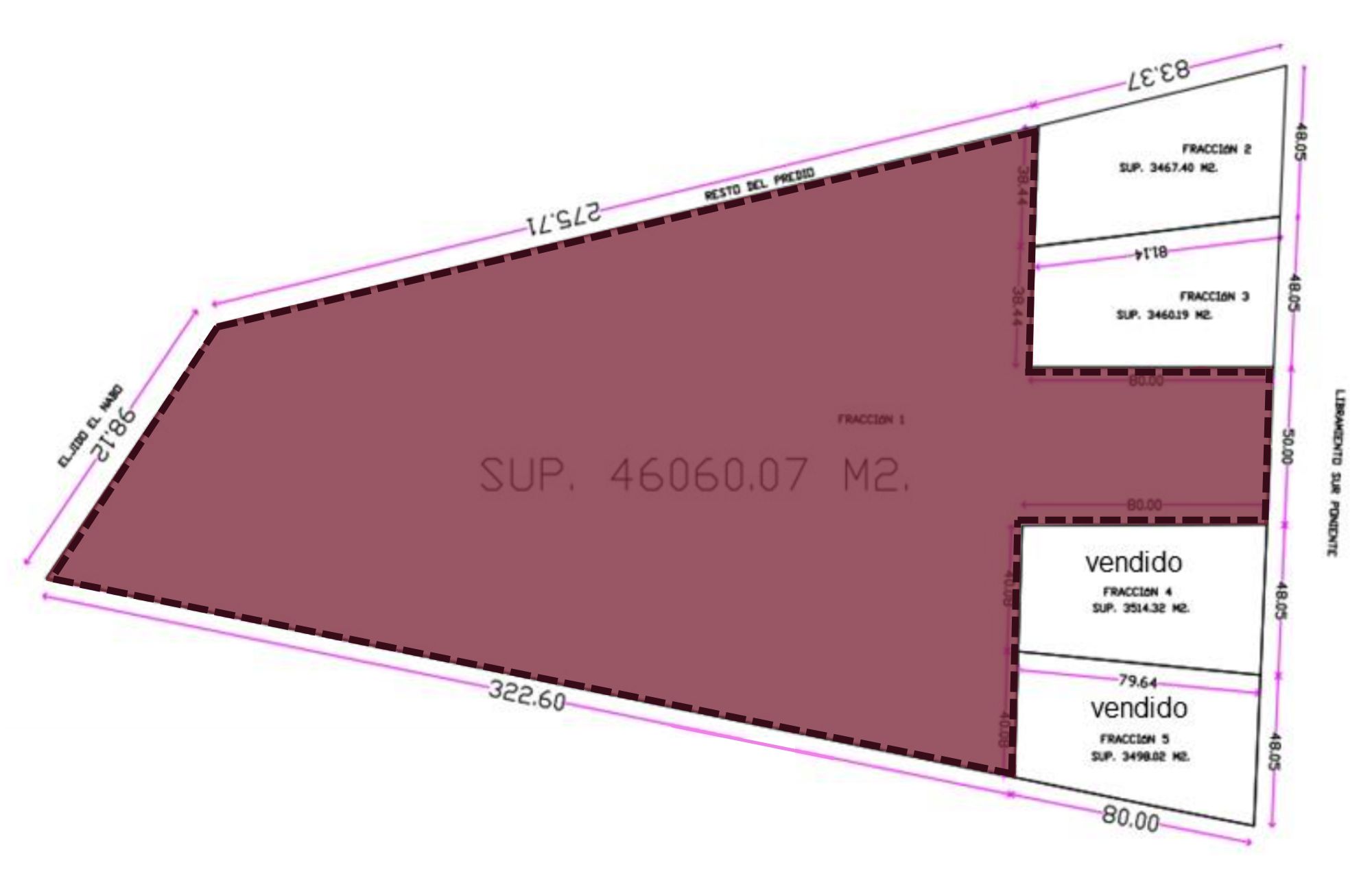 Mixed-use macro lot of 4,787 m2 in a commercial area for sale in Quer&eacute;taro.