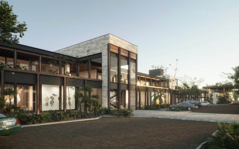 Commercial space in residential development for sale, Region 11, Tulum.