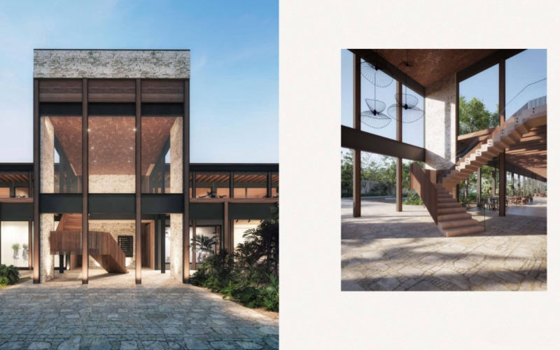 Commercial space for sale in residential development in Region 11, Tulum.