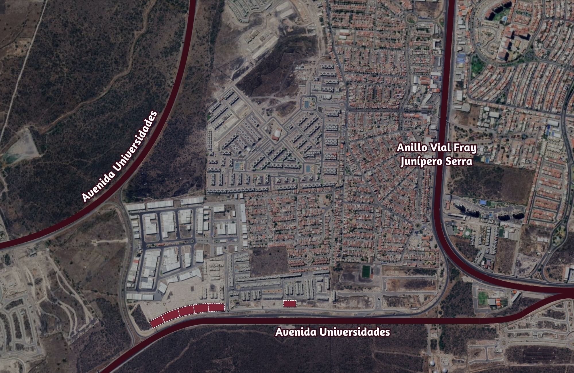 Lote comercial de 4,141 m2, en venta, El Marqu&eacute;s, Quer&eacute;taro