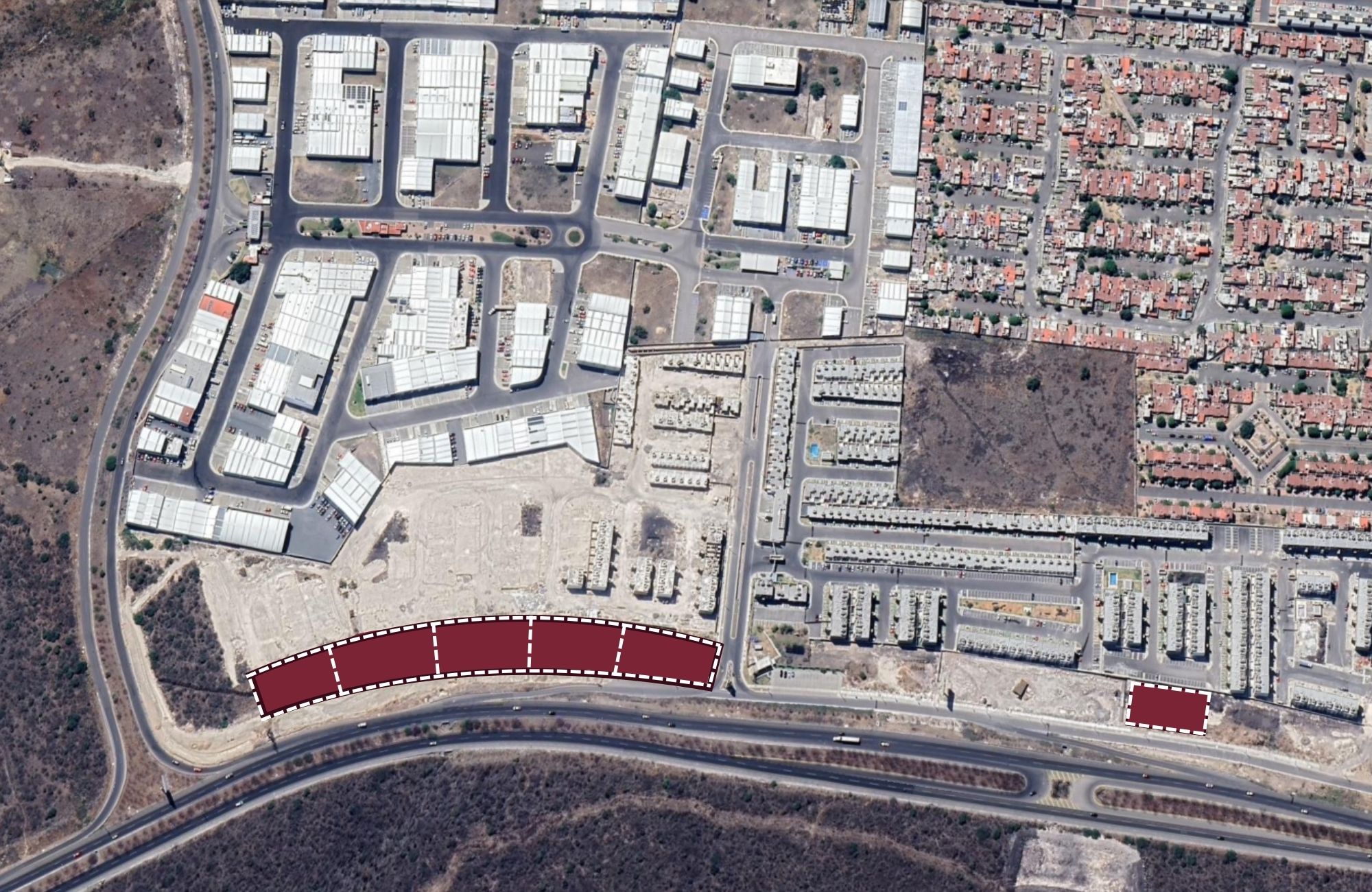 Lote comercial de 4,141 m2, en venta, El Marqu&eacute;s, Quer&eacute;taro