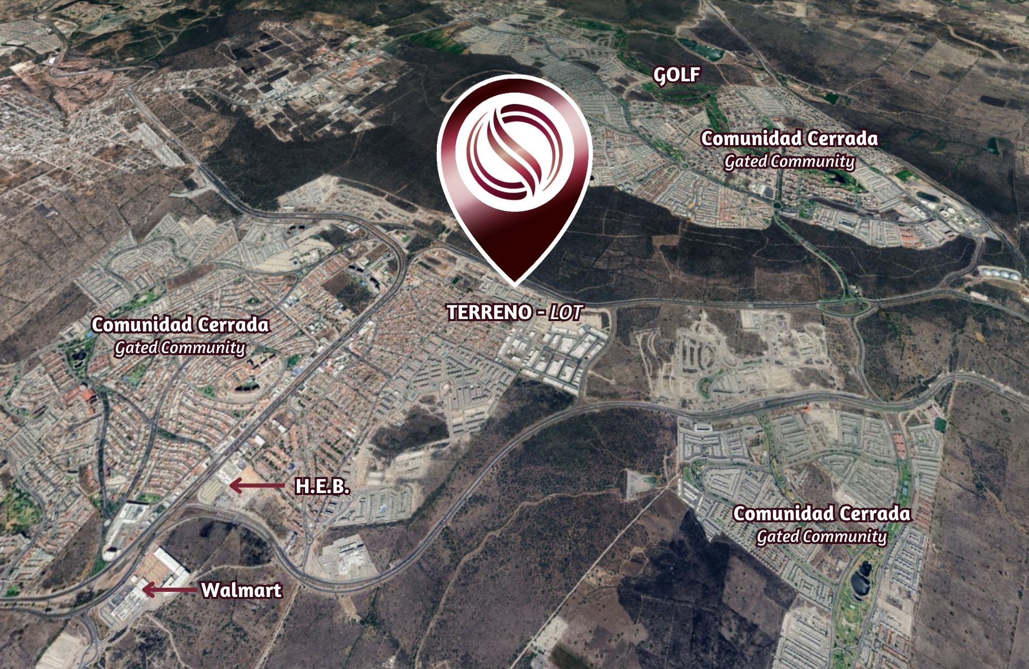 Lote comercial de 4,141 m2, en venta, El Marqu&eacute;s, Quer&eacute;taro