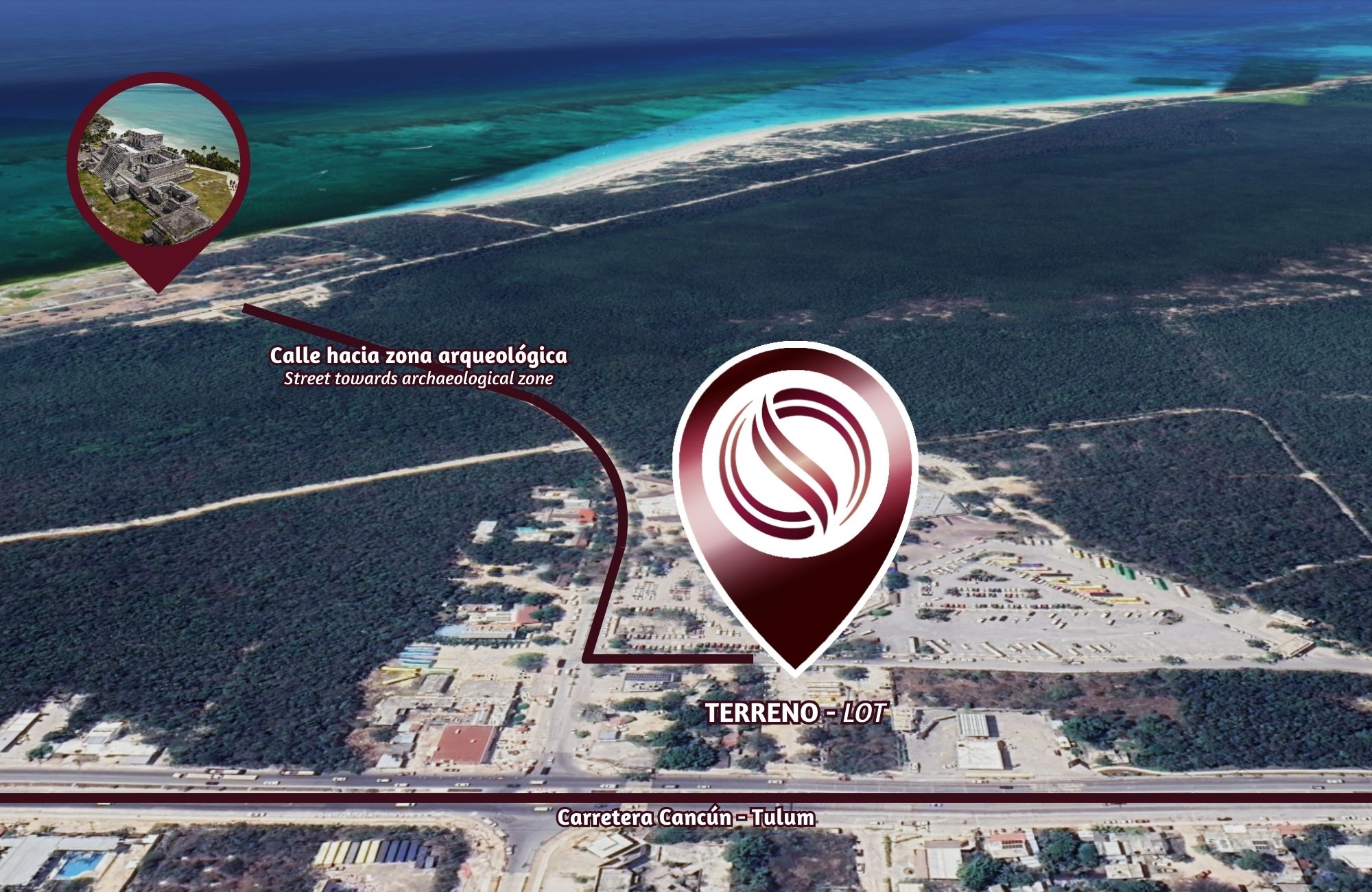 Lot in Archaeological Zone, Mixed Land Use, For Sale, Tulum, Quintana Roo.