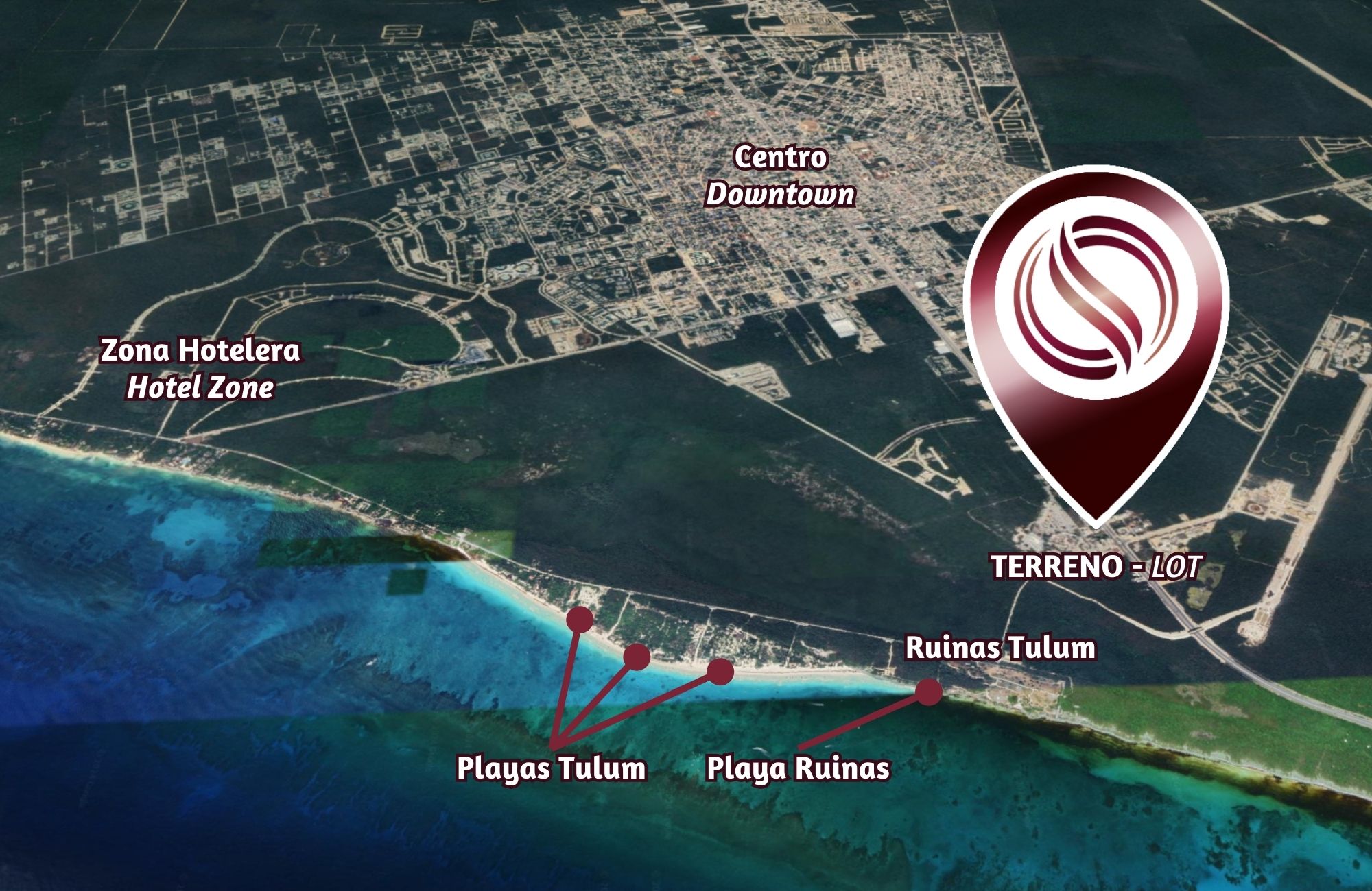 Lot in Archaeological Zone, Mixed Land Use, For Sale, Tulum, Quintana Roo.