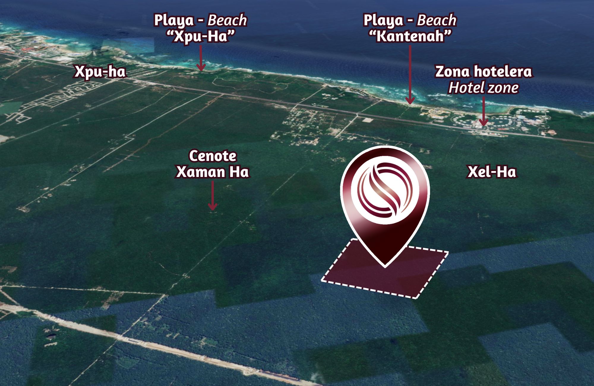 Macro-Lot 39 Ha for Sale in Akumal, Tulum