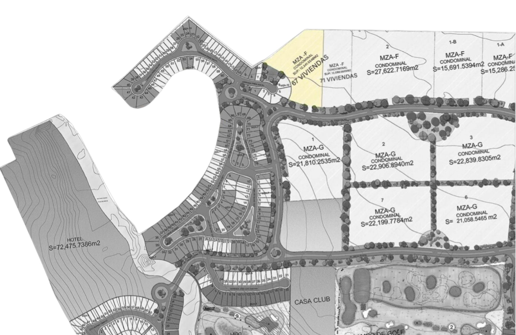 Lote de 12,049 m&sup2; en comunidad cerrada con campo de golf, en venta, San Miguel de Allende.