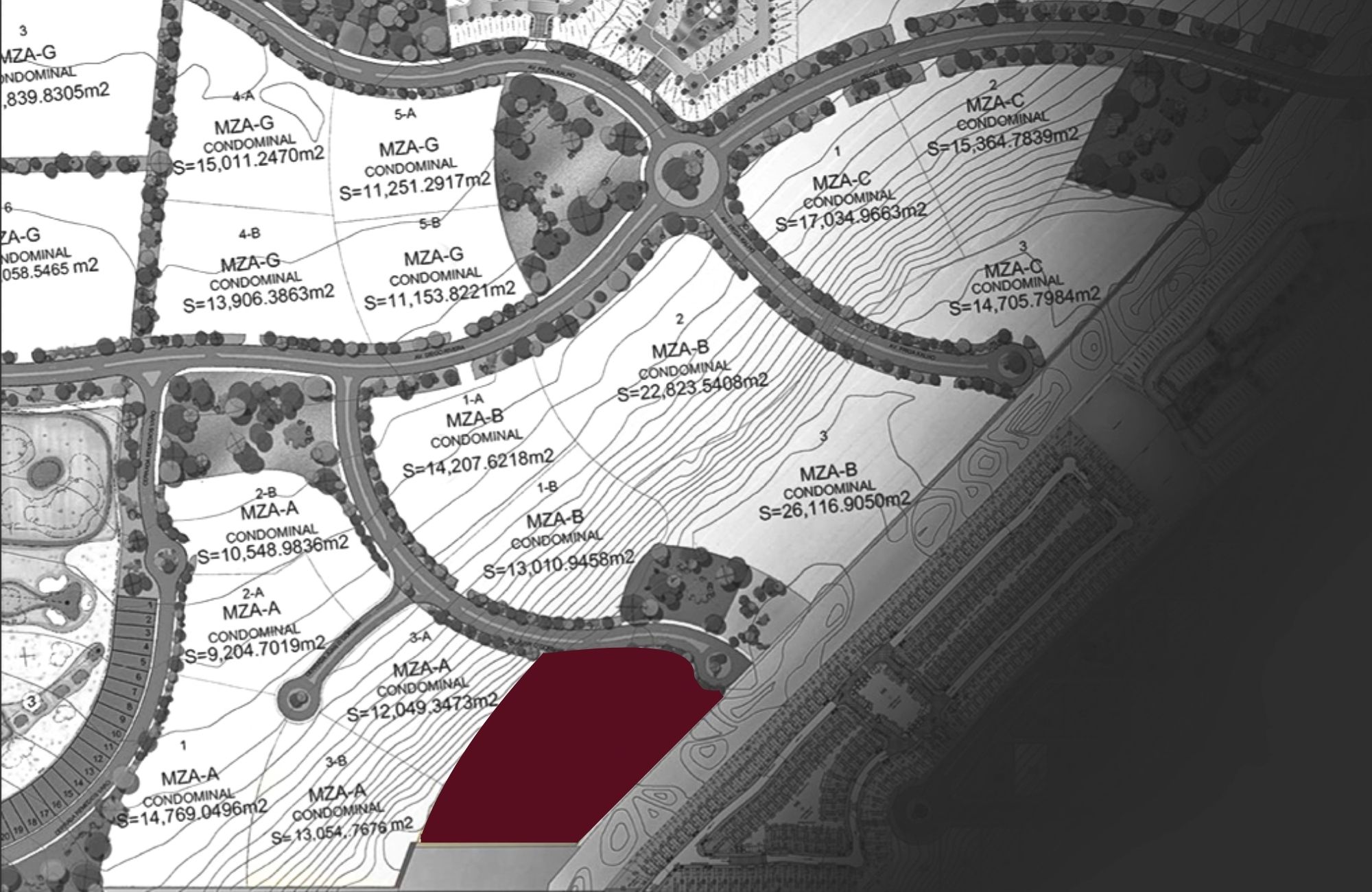 Lote comercial en campo de golf, vi&ntilde;edos, en venta, San Miguel de Allende.