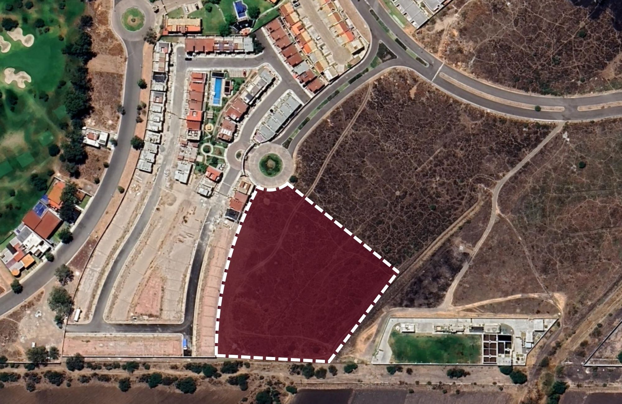Lote para 67 viviendas en comunidad con campo de golf, en venta, San Miguel de Allende.