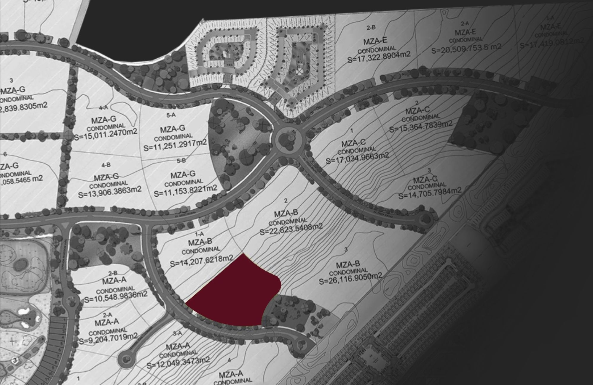 Lote de 12,049 m&sup2; en comunidad cerrada con campo de golf, en venta, San Miguel de Allende.