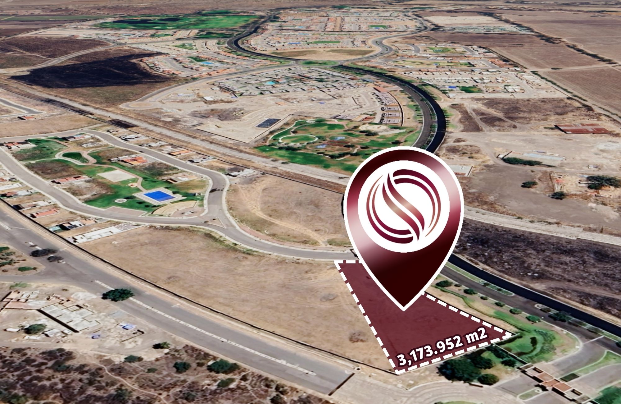 Lote para 31 viviendas en comunidad cerrada con campo de golf, en venta, San Miguel de Allende.