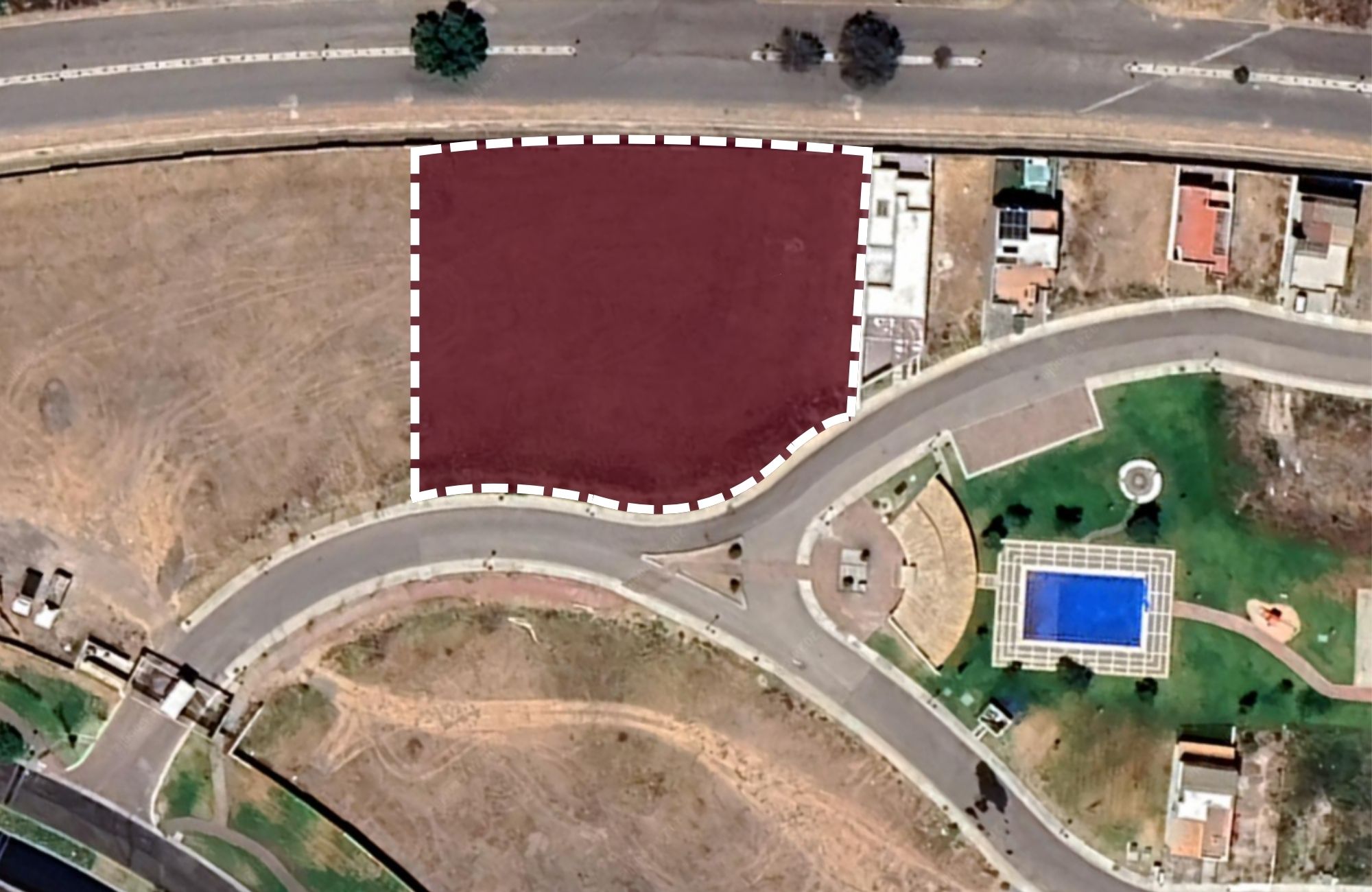 Lote para 31 viviendas en comunidad cerrada con campo de golf, en venta, San Miguel de Allende.