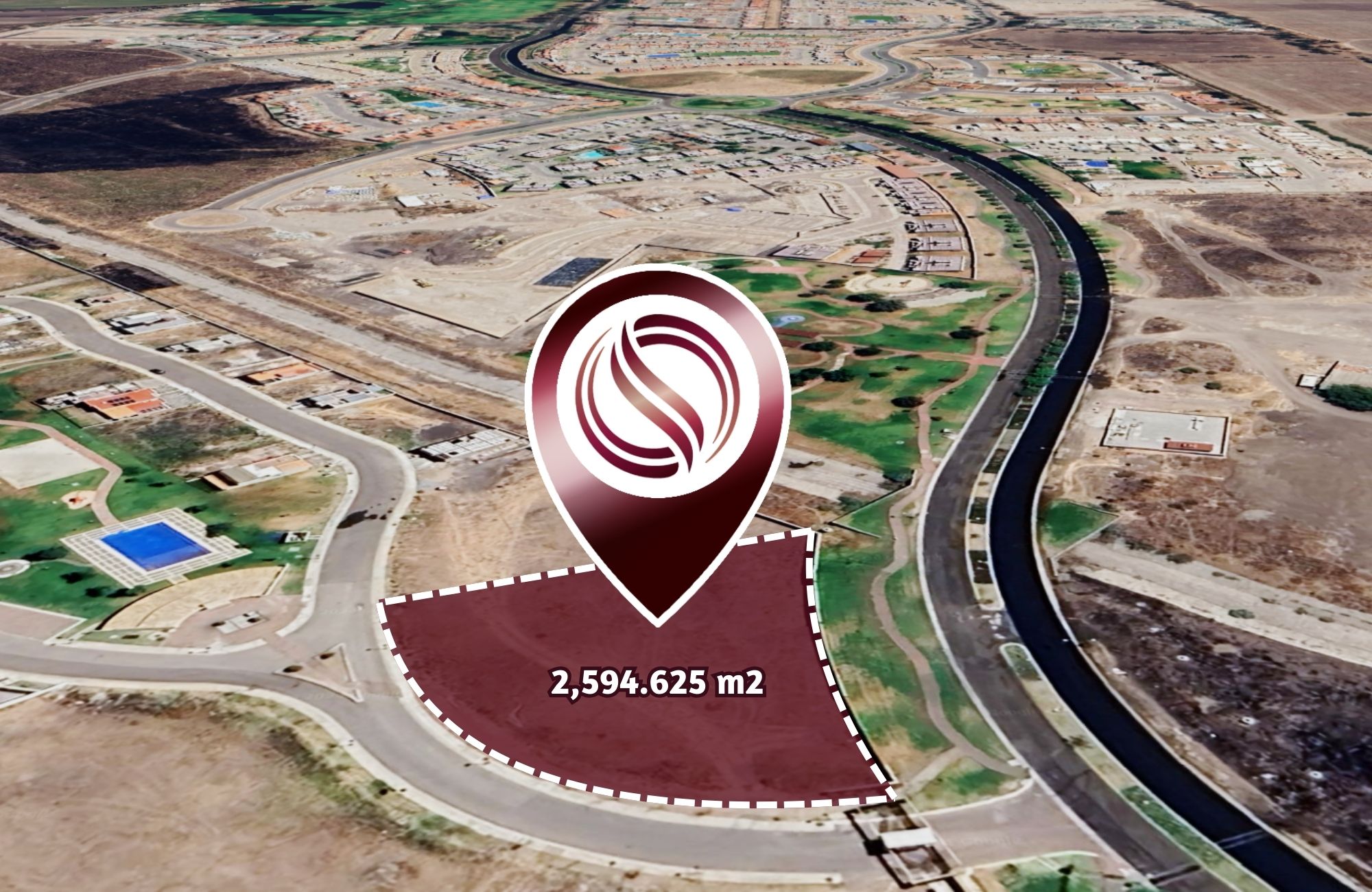 Lote para 33 viviendas con campo de golf, vi&ntilde;edos, en venta, San Miguel de Allende.