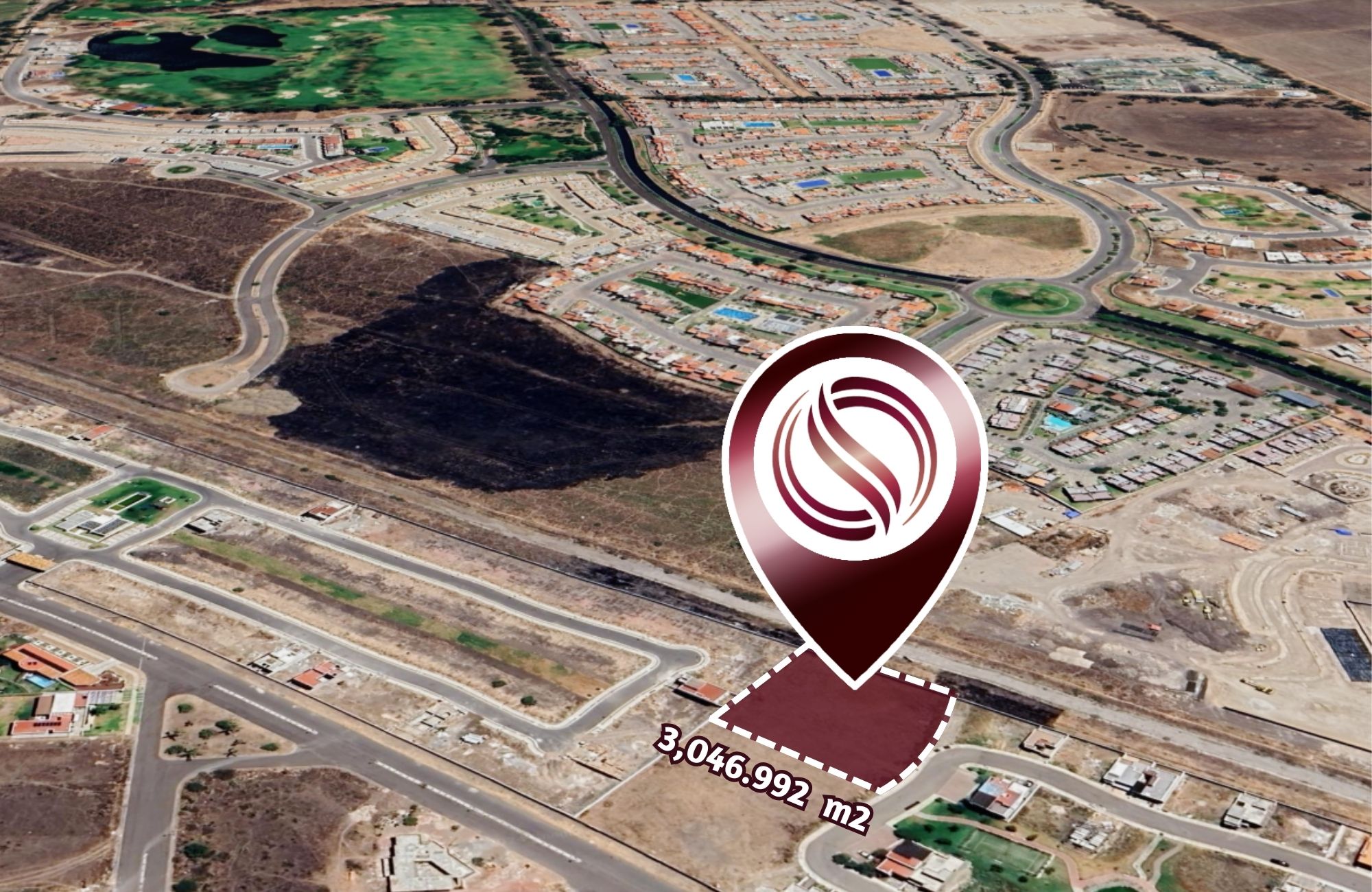 Lote para 31 viviendas en comunidad cerrada con campo de golf, en venta, San Miguel de Allende.