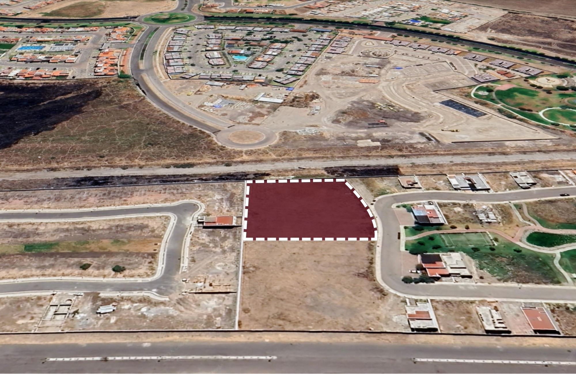 Lote para 31 viviendas en comunidad cerrada con campo de golf, en venta, San Miguel de Allende.