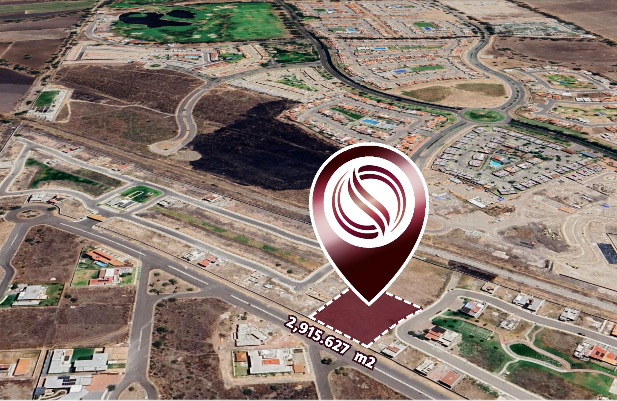 Lote para 31 viviendas en comunidad cerrada con campo de golf, en venta, San Miguel de Allende.