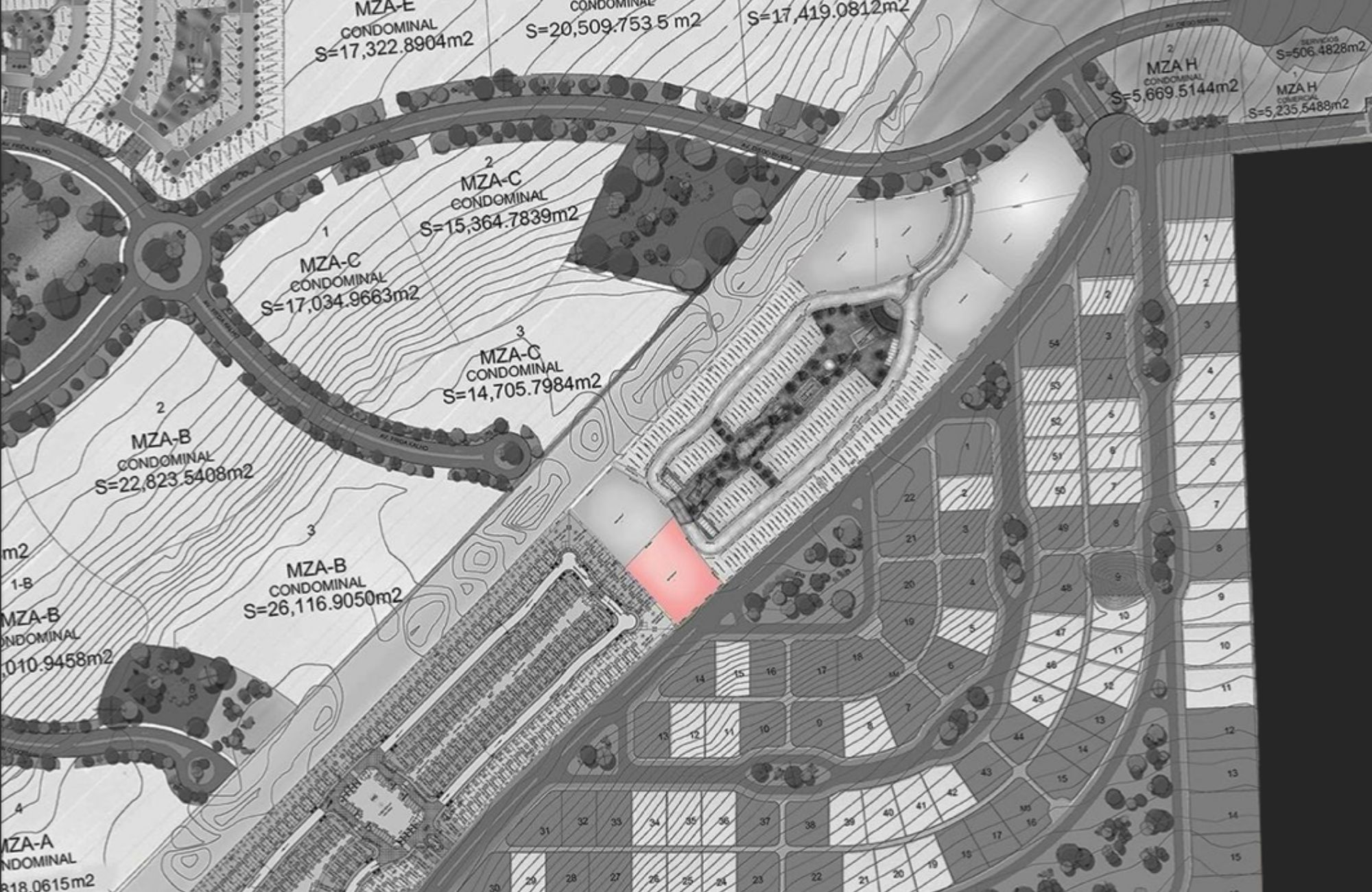 Lote para 31 viviendas en comunidad cerrada con campo de golf, en venta, San Miguel de Allende.