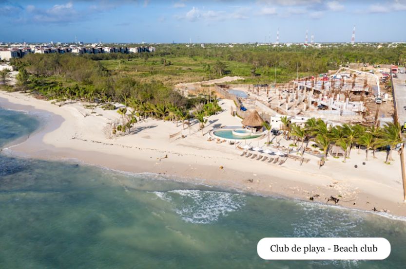 Terreno condominal, en residencial, con campo de golf, venta Playa del Carmen