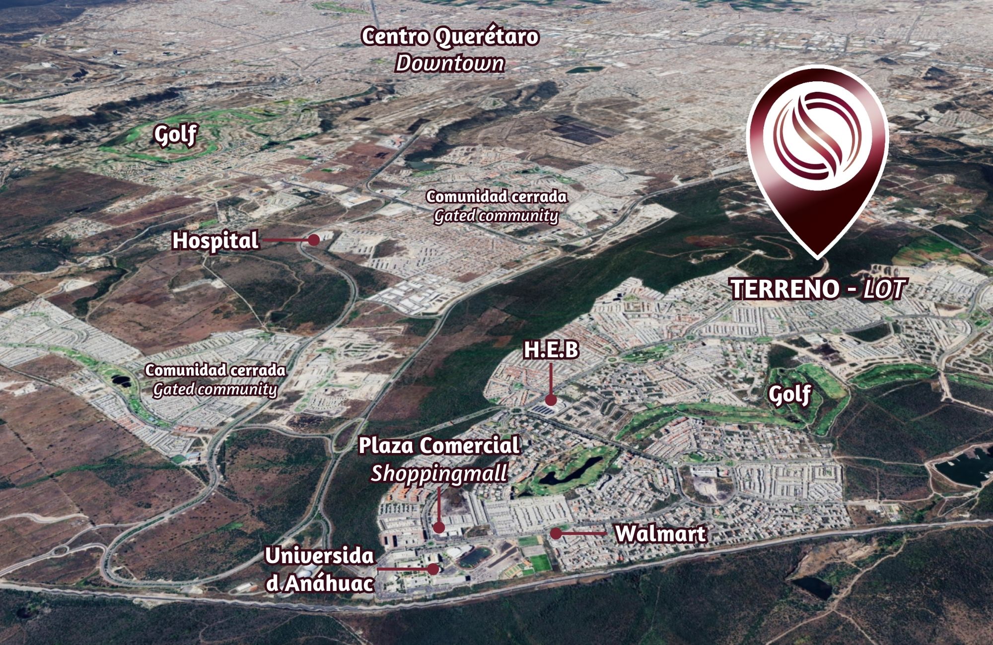 Macrolote multifamiliar dentro de residencial privado, en venta, El Marqu&eacute;s