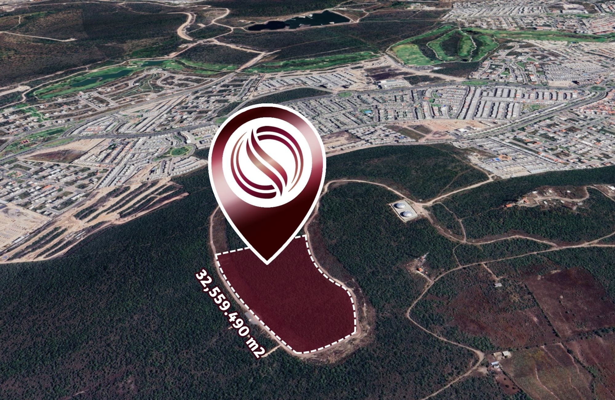 Macrolote de&nbsp; 64,721 m2 en comunidad cerrada, en venta, El Marqu&eacute;s, Quer&eacute;taro