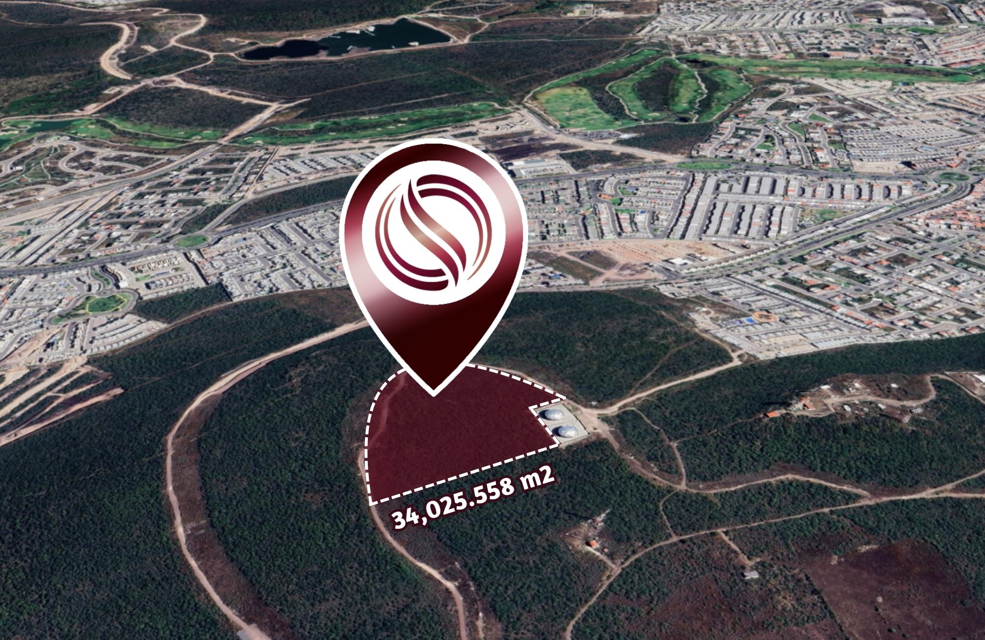 Macrolote de&nbsp; 64,721 m2 en comunidad cerrada, en venta, El Marqu&eacute;s, Quer&eacute;taro