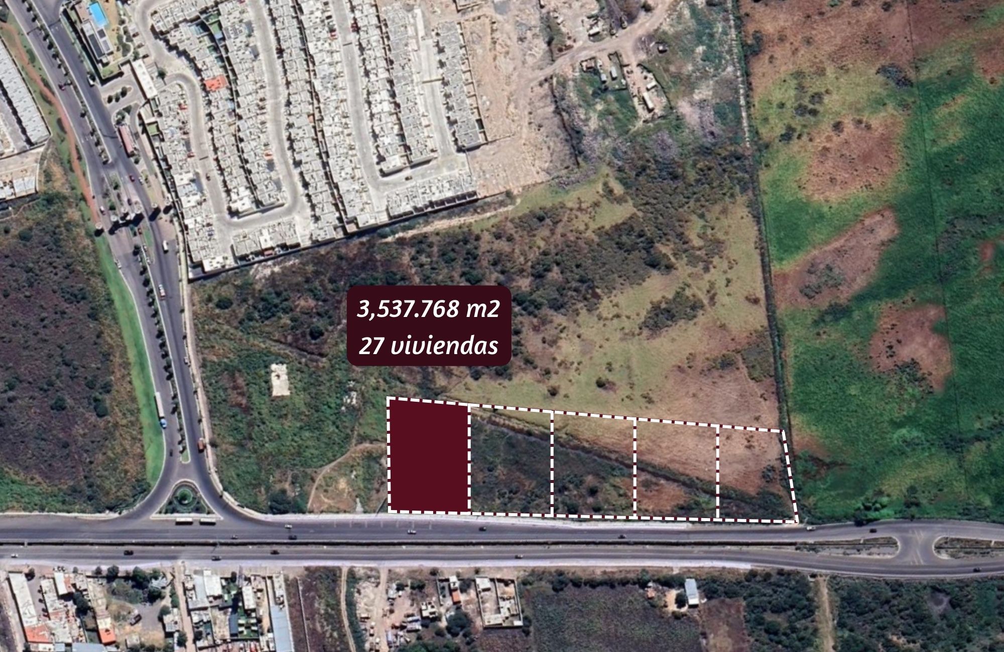Lote comercial de 4,613 m2, en venta, El Marqu&eacute;s, Quer&eacute;taro