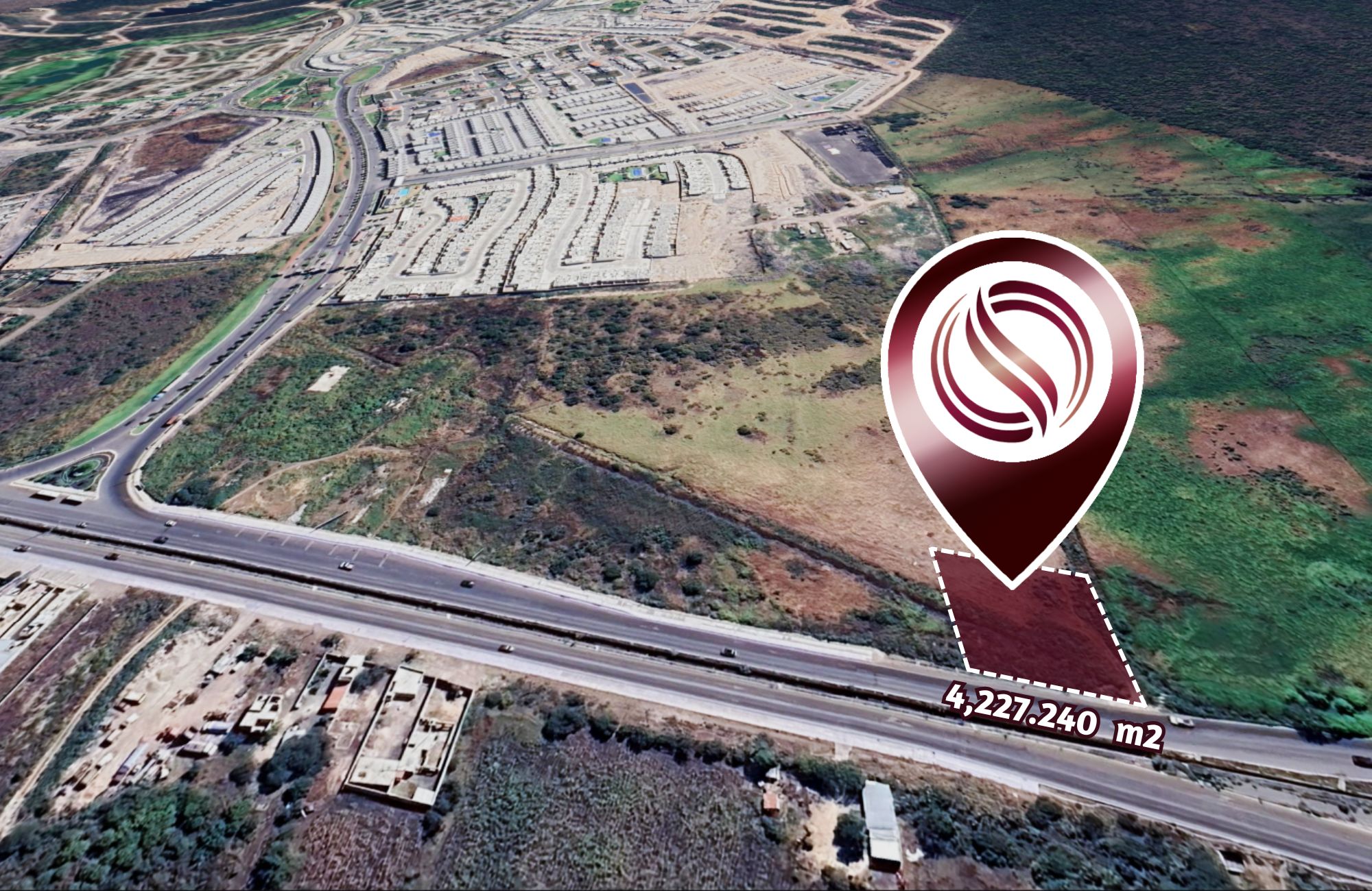 Lote comercial de 5,197 m2, en venta, El Marqu&eacute;s, Quer&eacute;taro
