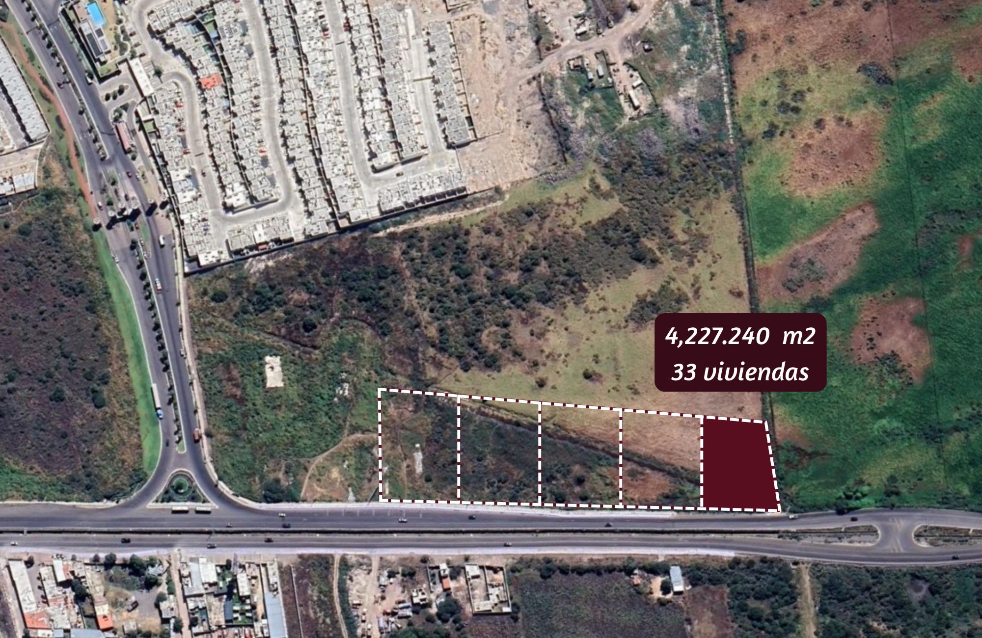 Lote comercial de 5,197 m2, en venta, El Marqu&eacute;s, Quer&eacute;taro