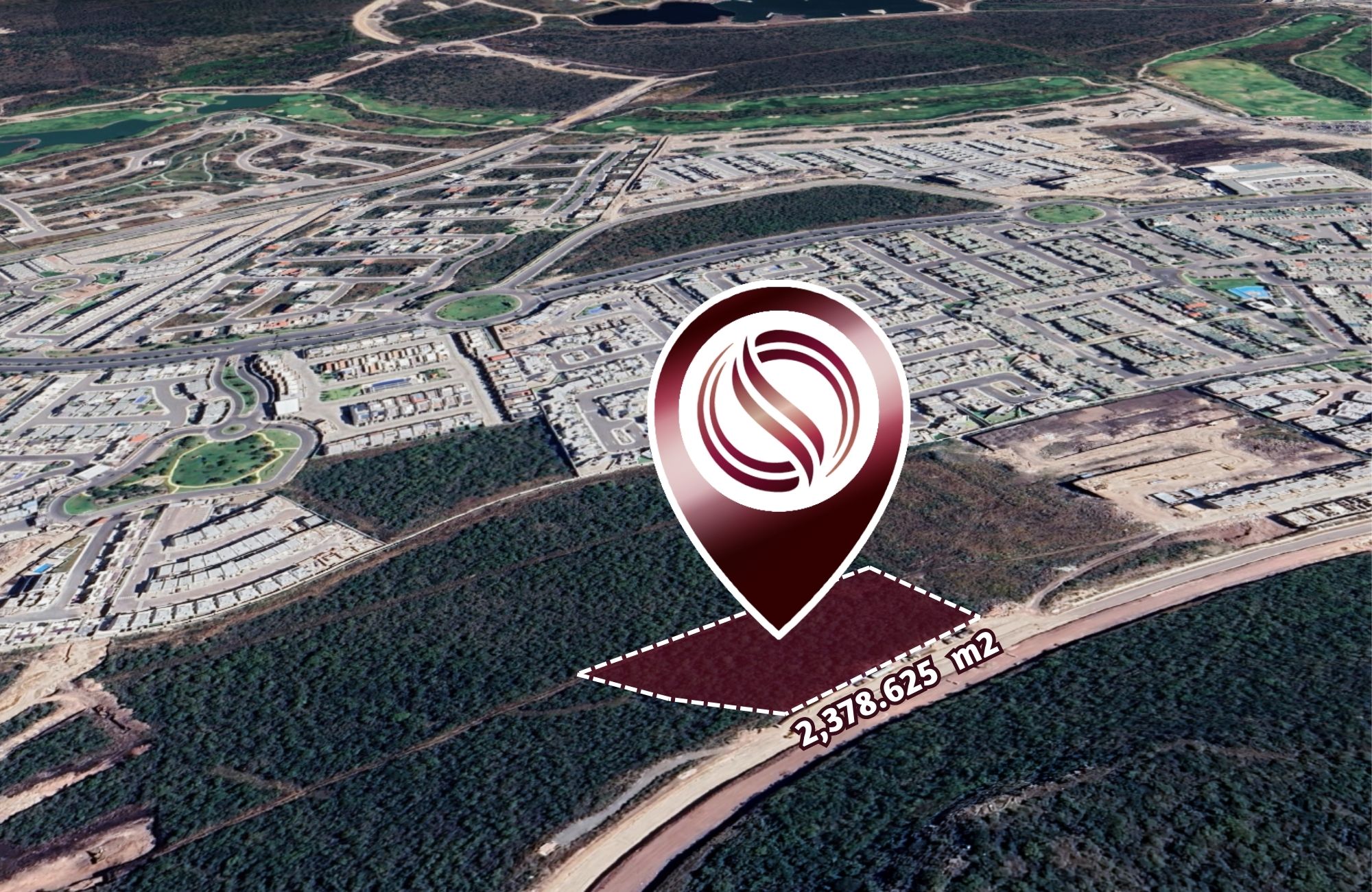 Lote dentro de comunidad de lujo en El Marqu&eacute;s, Quer&eacute;taro, ideal para comercio.