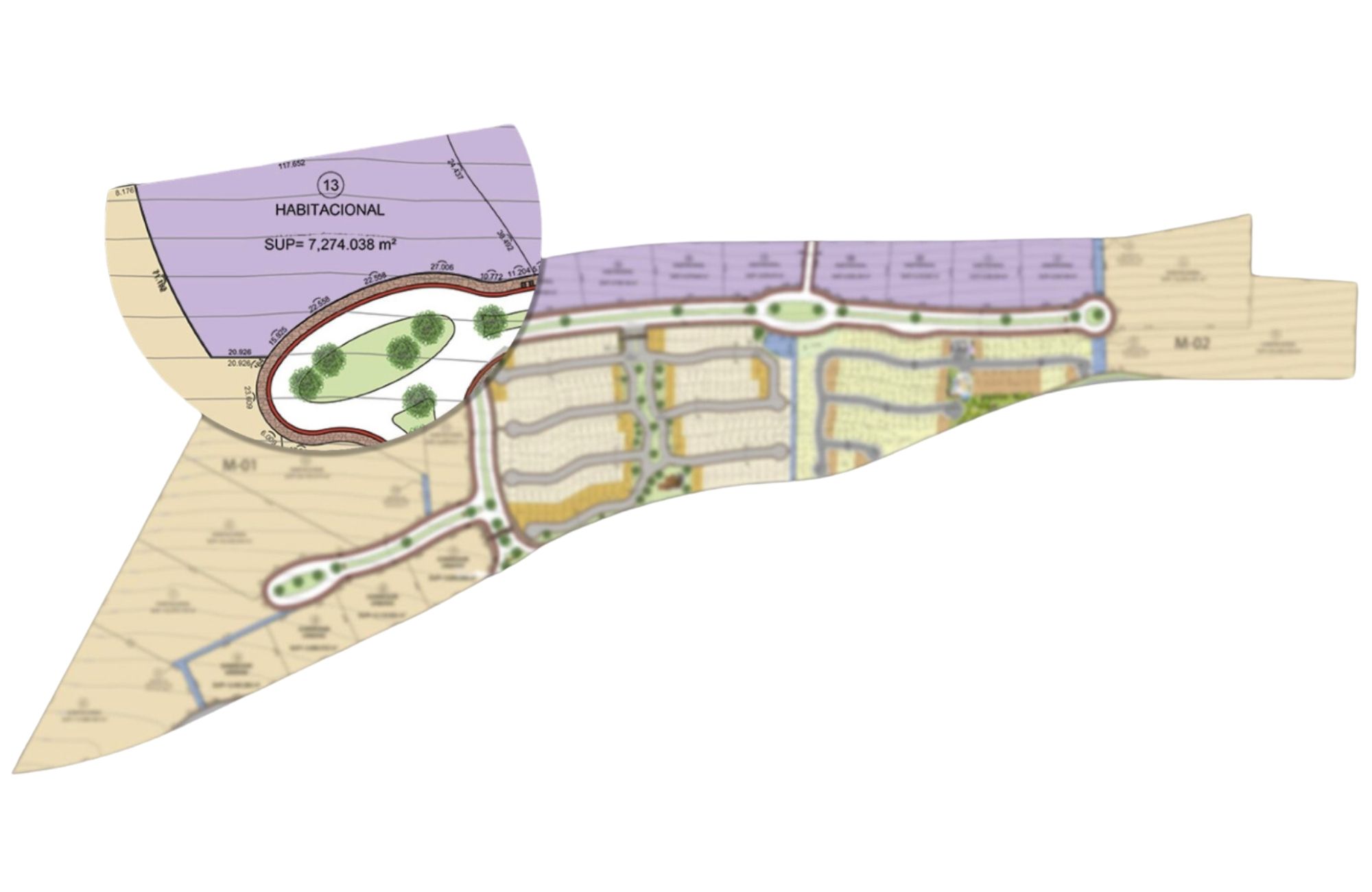 Lote para desarrollo vertical de 7,274 m2, en venta, en El Refugio, Quer&eacute;taro