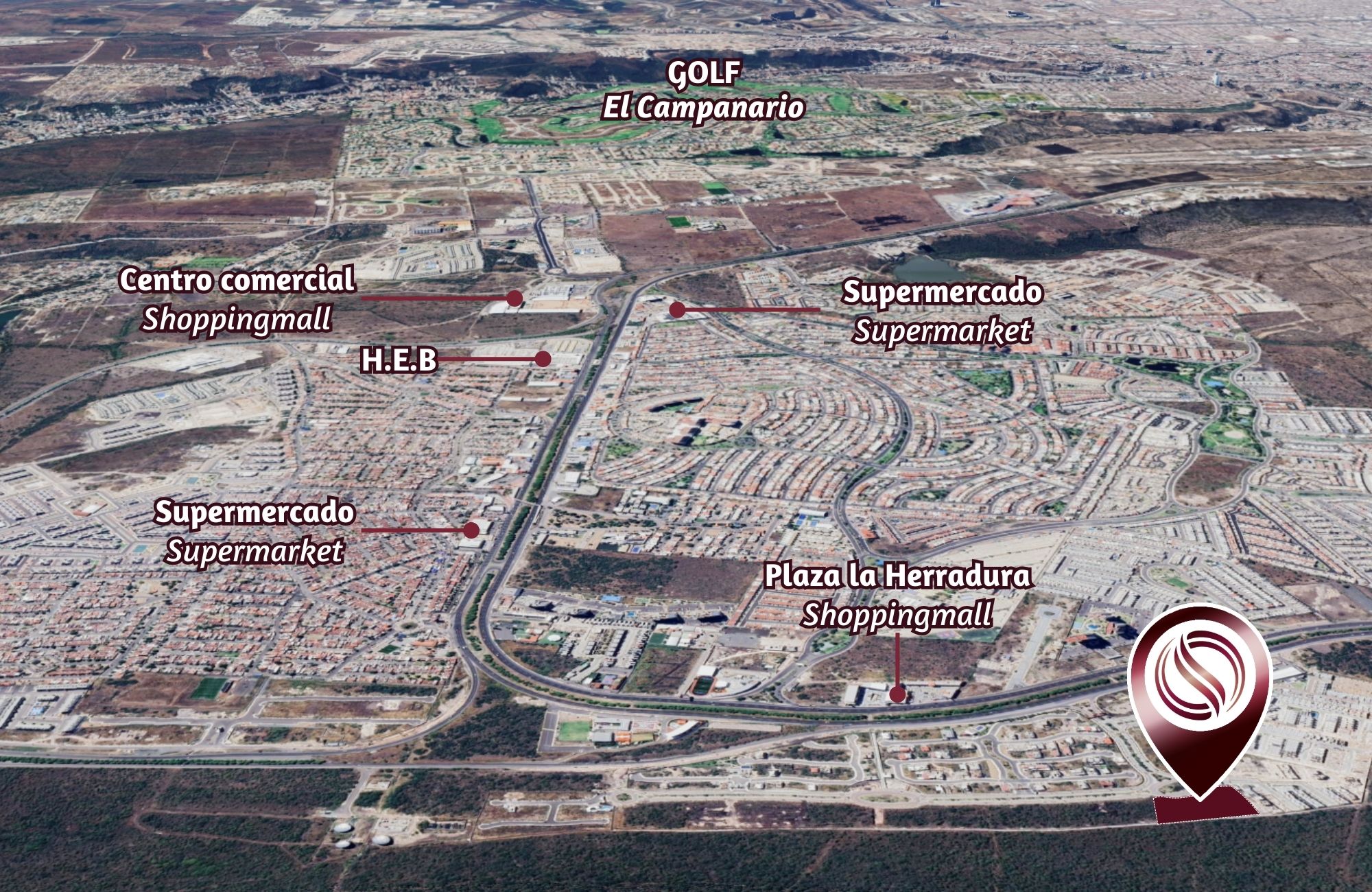 Lote para desarrollo vertical de 7,274 m2, en venta, en El Refugio, Quer&eacute;taro